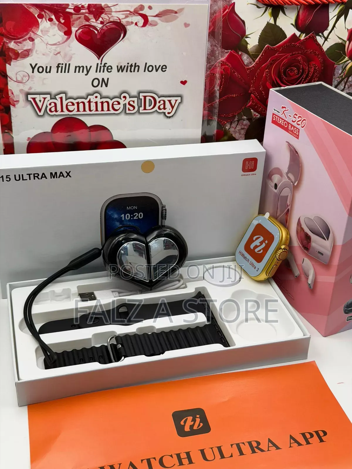Valentine's Special Package (Smartwatch I15 With Earpod)