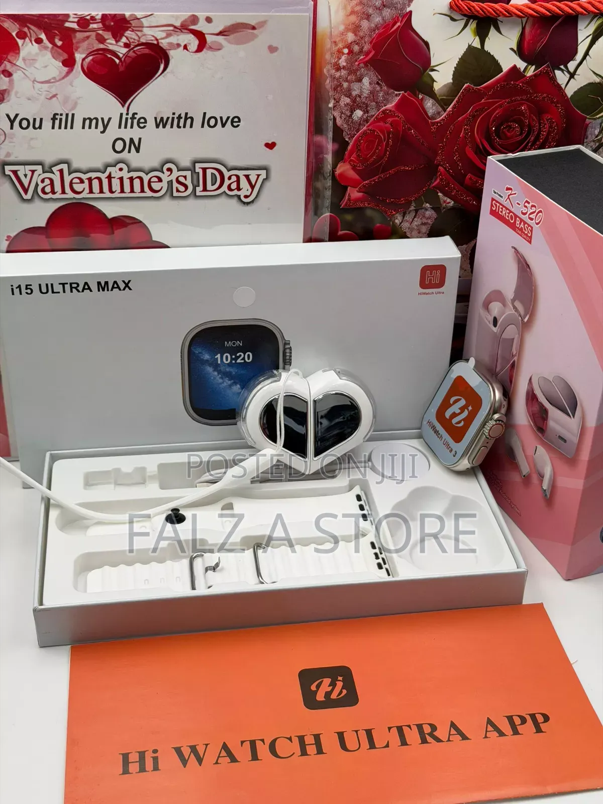 Valentine's Special Package (Smartwatch I15 With Earpod)