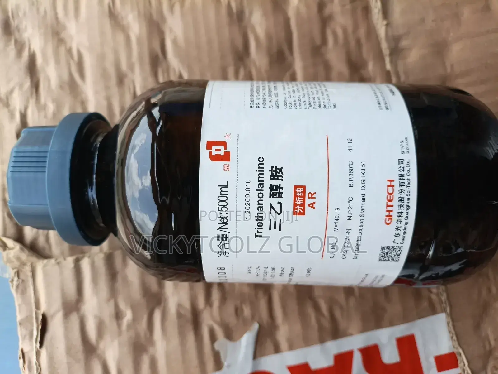 Triehanolamine 500ml Ghtech