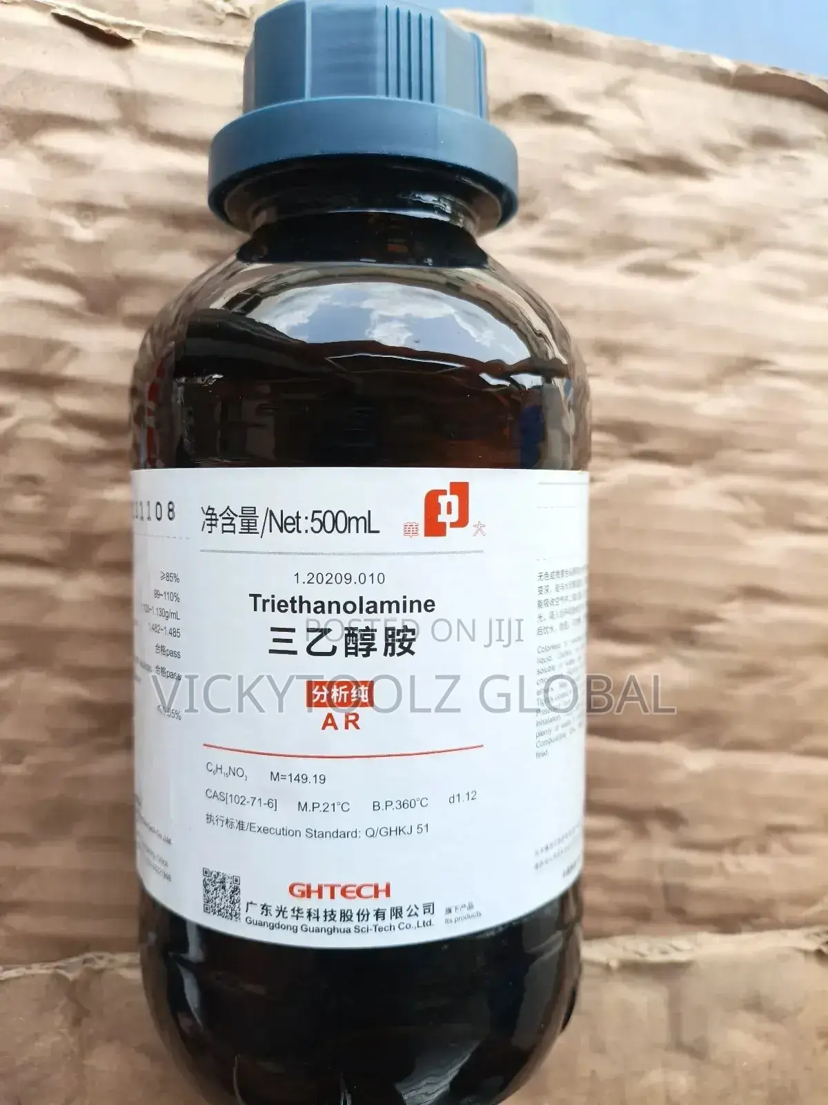Triehanolamine 500ml Ghtech