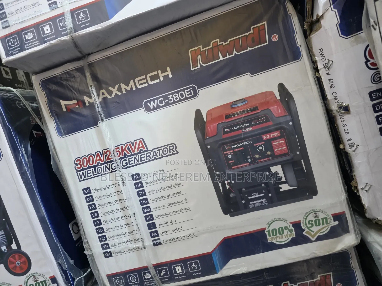 《》Best Maxmech Welding Machine Inverter Petrol Gen Low Fuel Consumptio