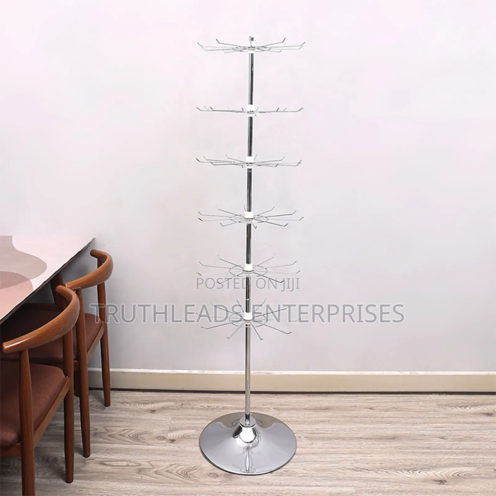 All Metal Turning Display Stand