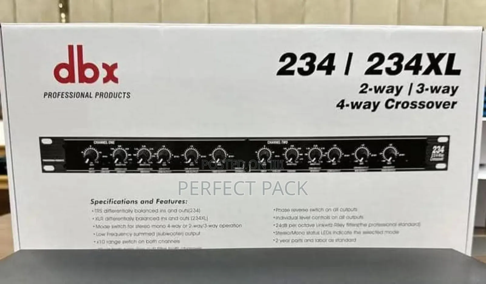 DBX 234/234xl Professional Audio Crossover.