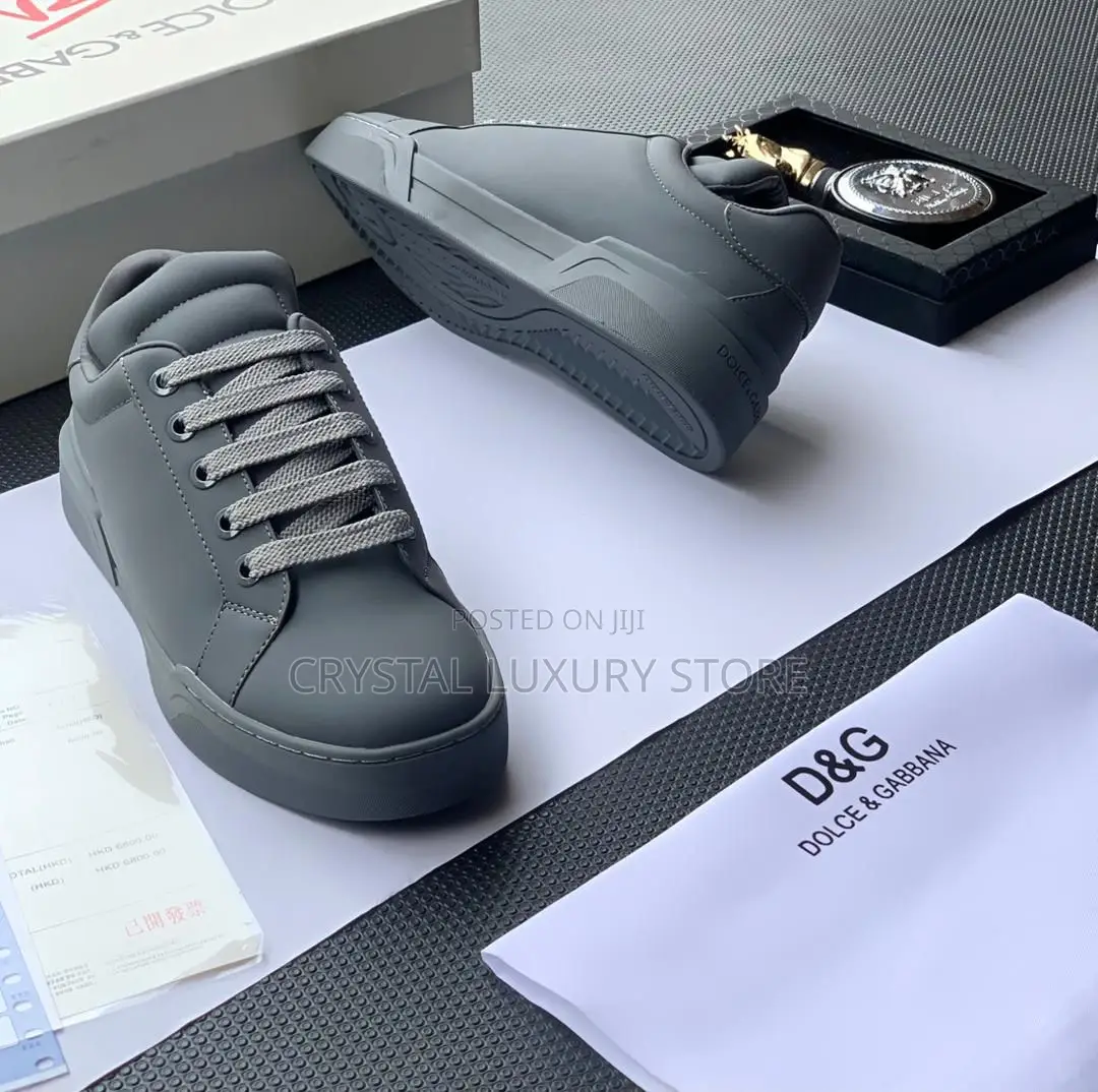 Dolce Gabbana Quality Luxury Men Sneakers
