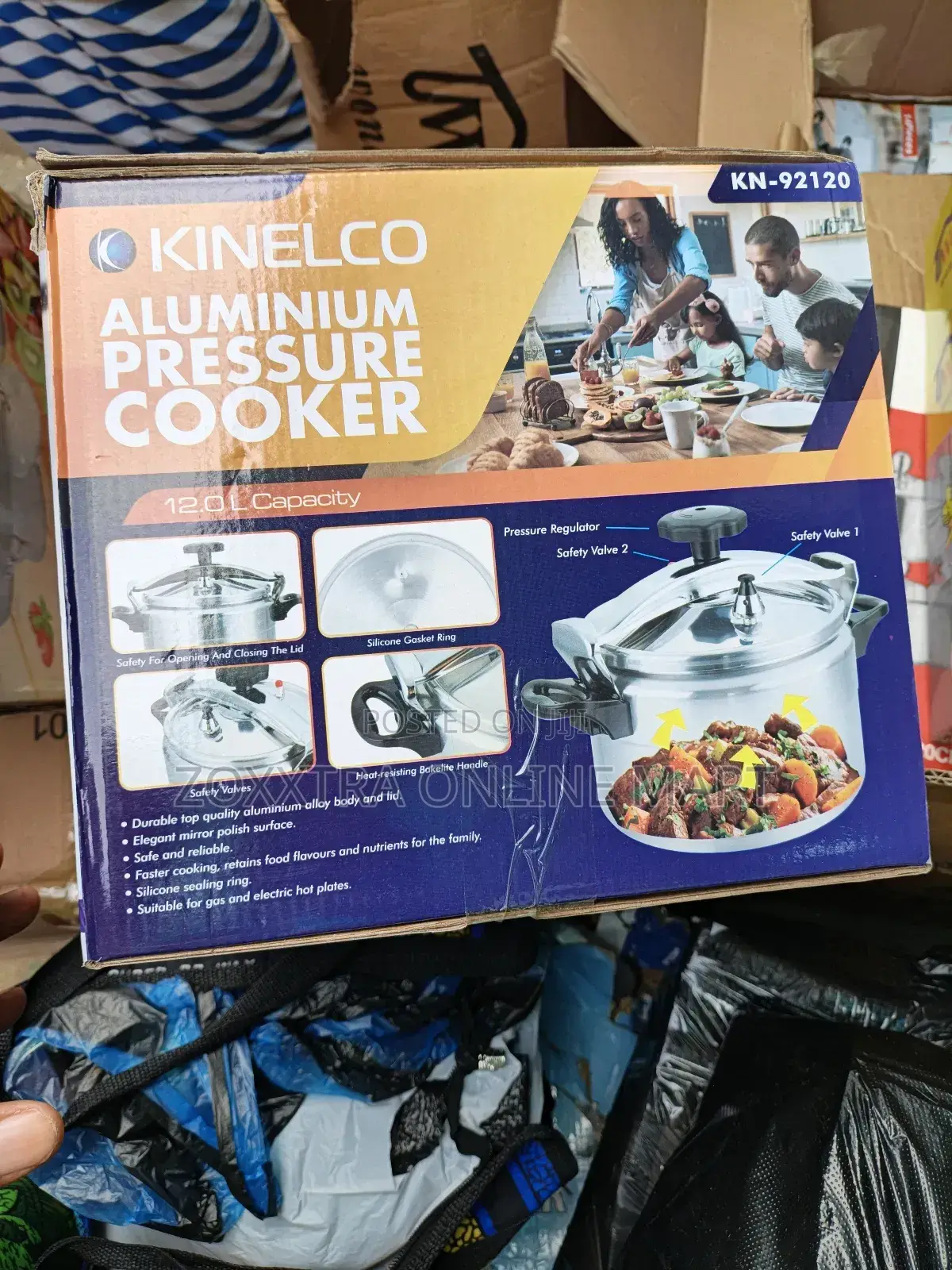 Kinelco 12l Pressure Cooker