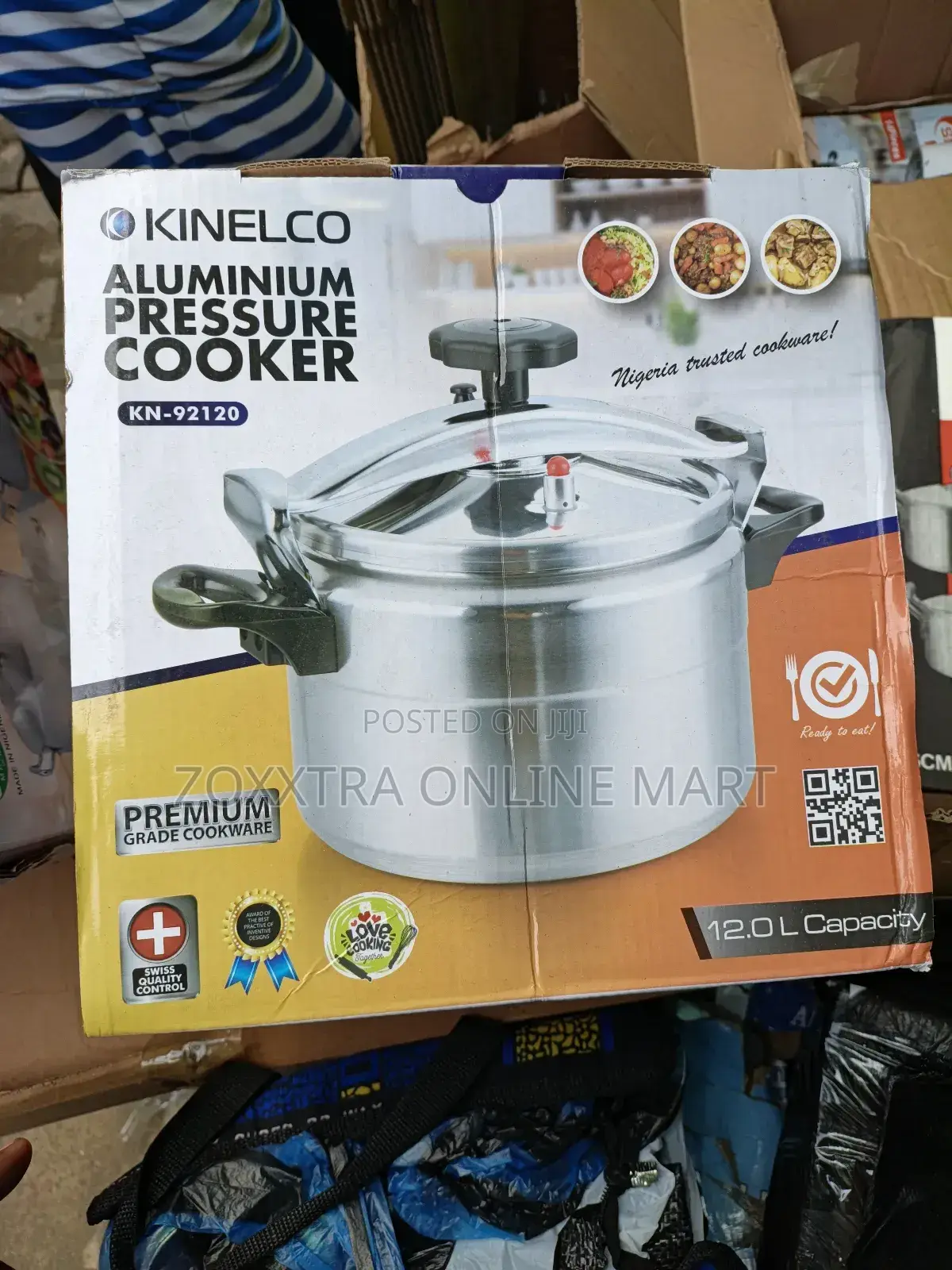 Kinelco 12l Pressure Cooker