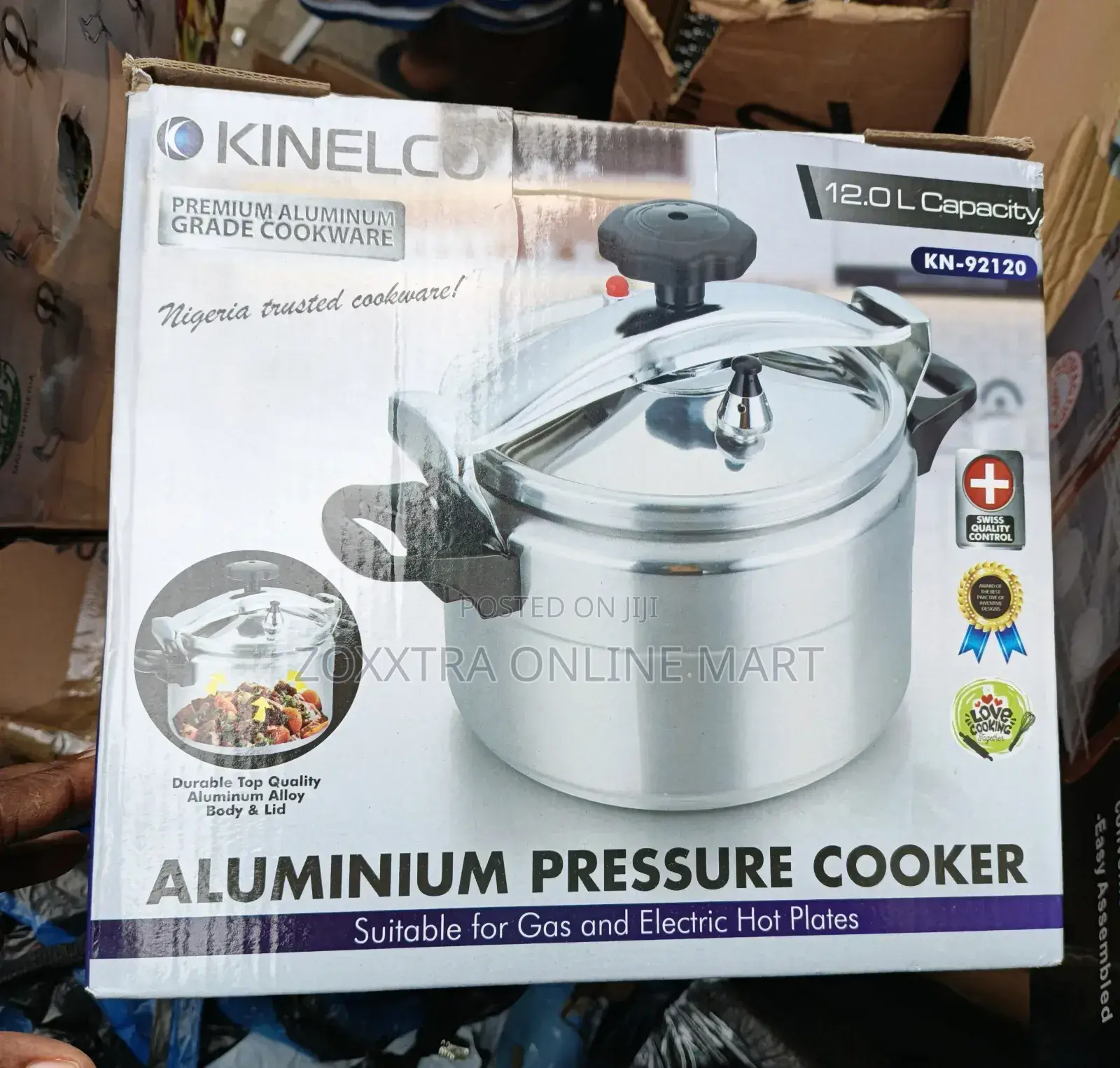 Kinelco 12l Pressure Cooker