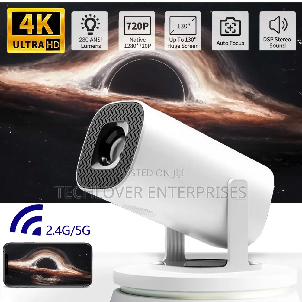 P30 Plus Smart Mini Projector Android 14