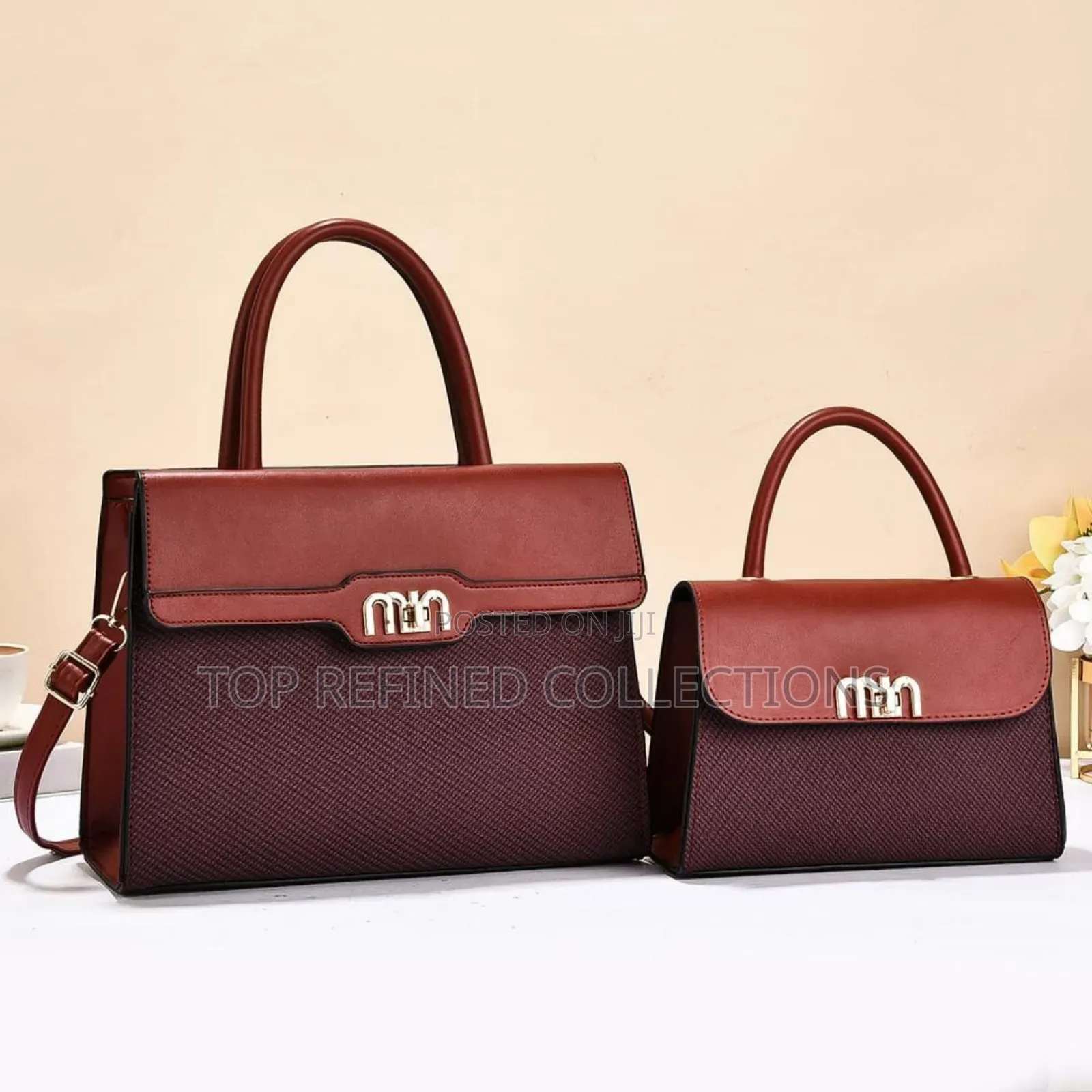2n1 Quality Leather Female Handbag