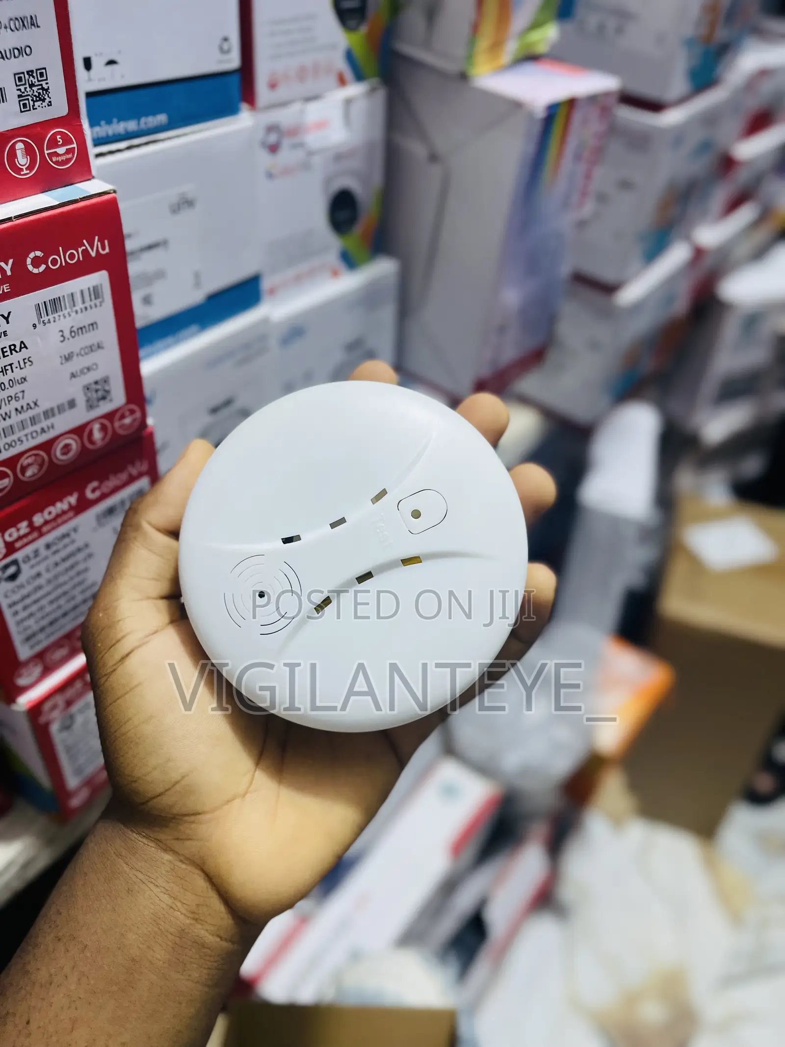 Camera Smoke Detector Alarm
