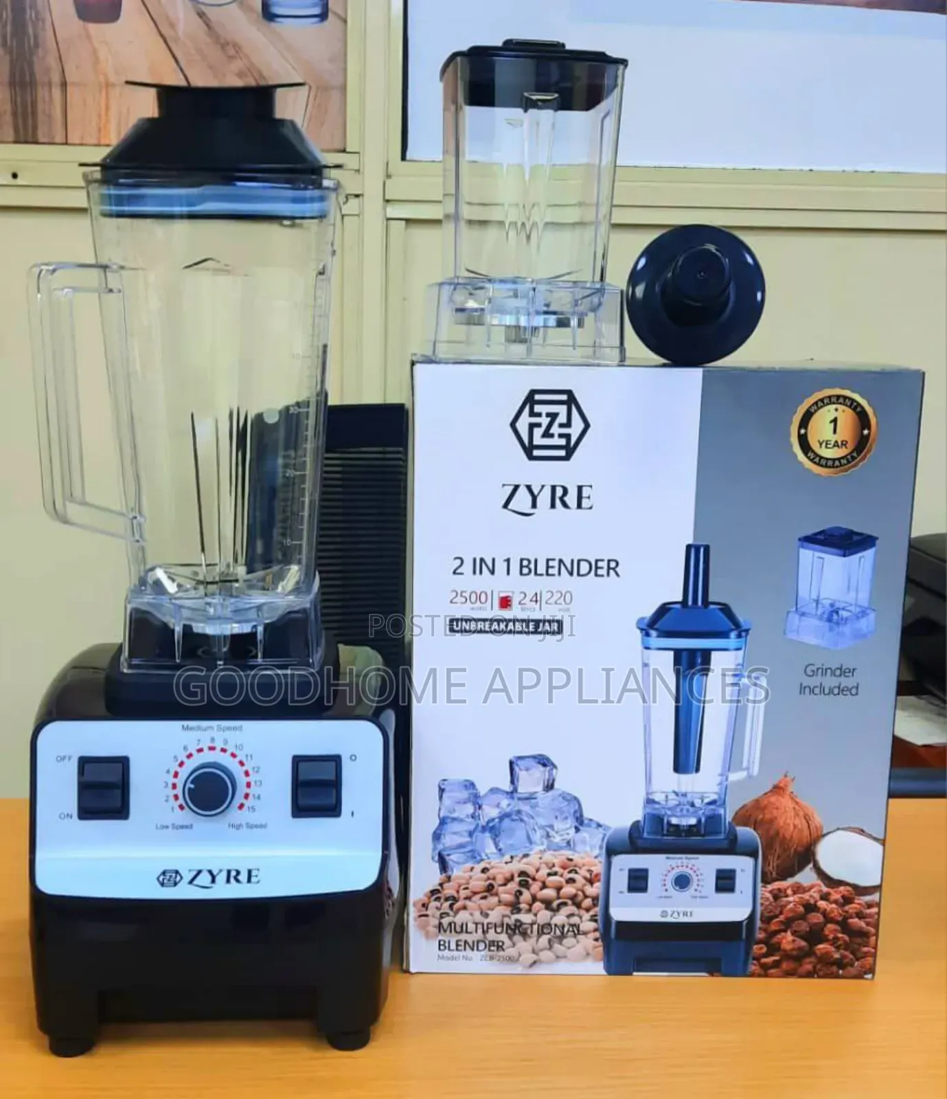 Zyre Commercial Blender