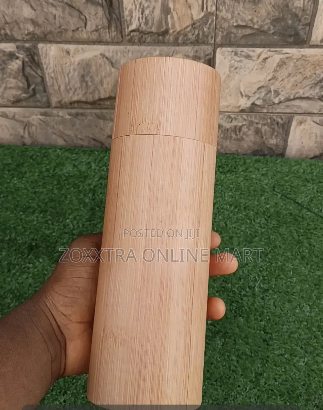 500ml Bamboo Vacuum Flask With Casing
