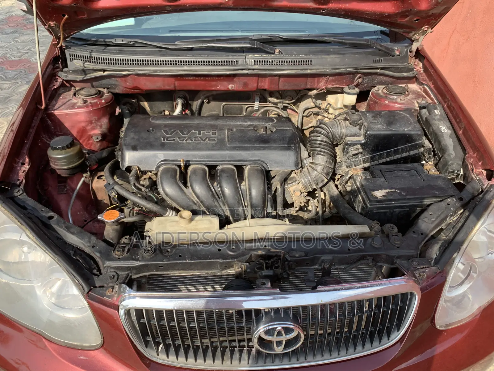 Toyota Corolla LE 2007 Red