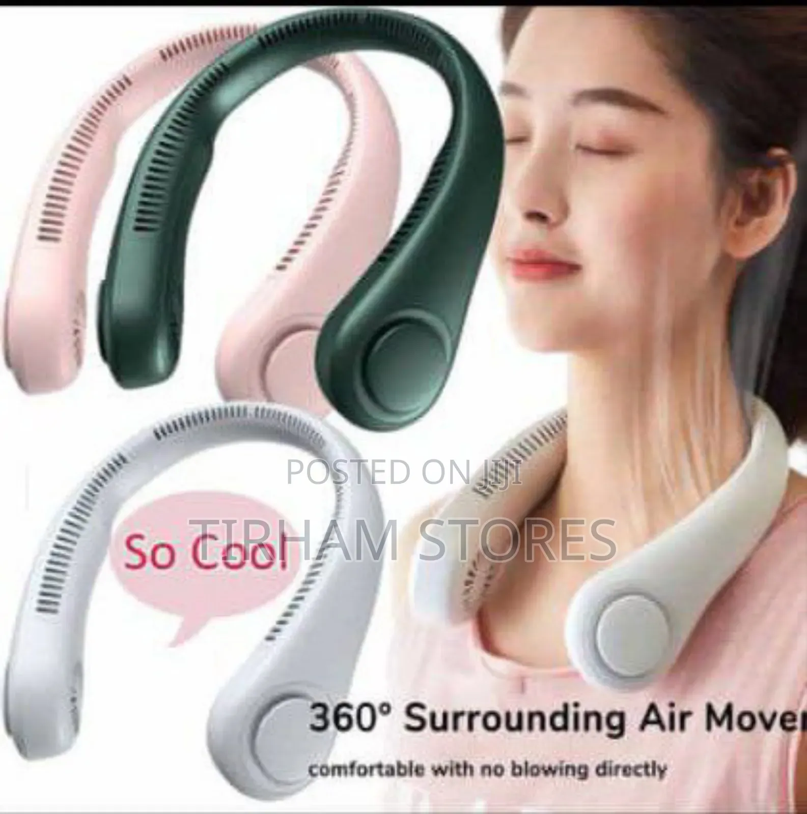 Rechargeable Neck Fan