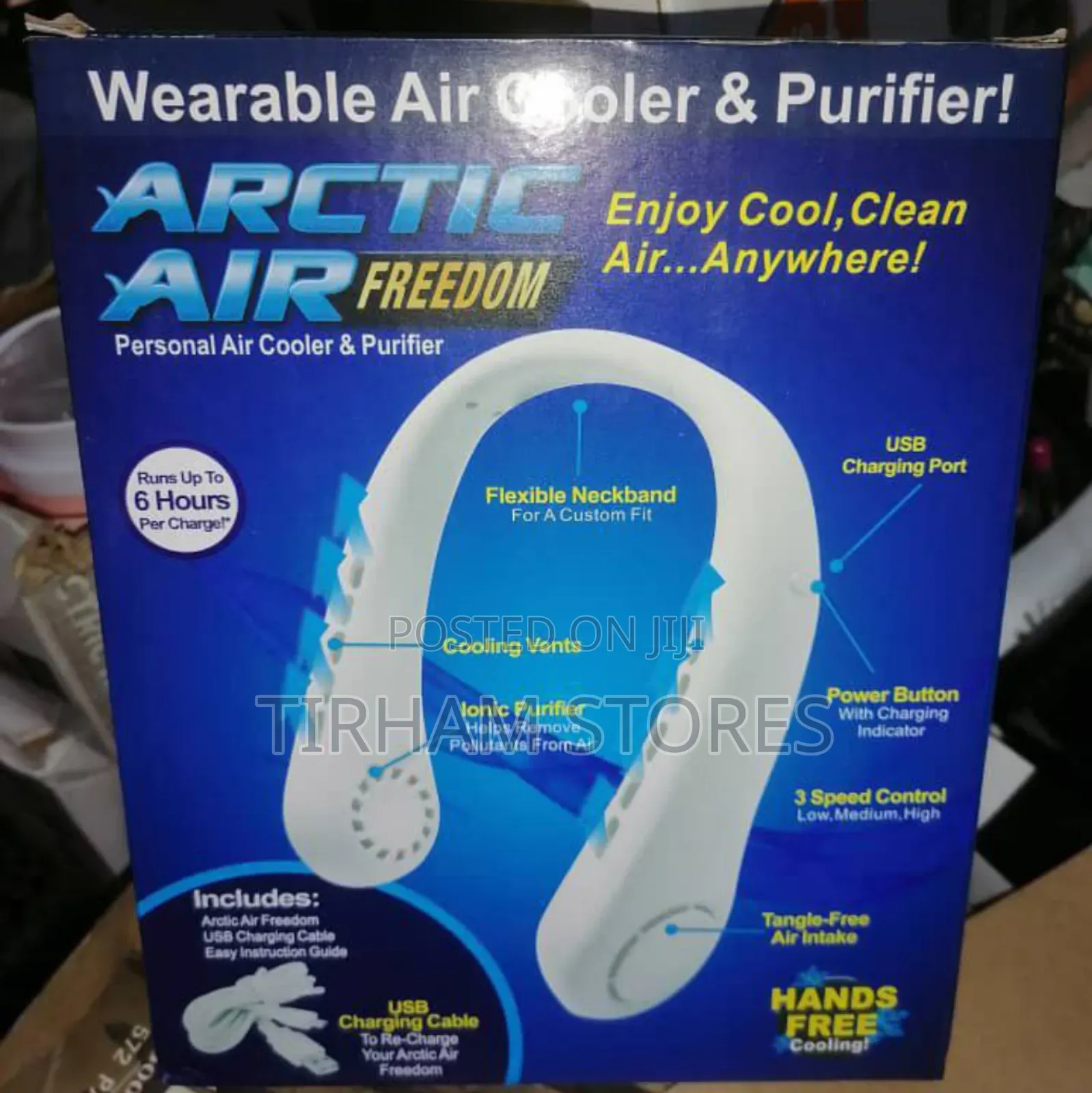 Rechargeable Neck Fan