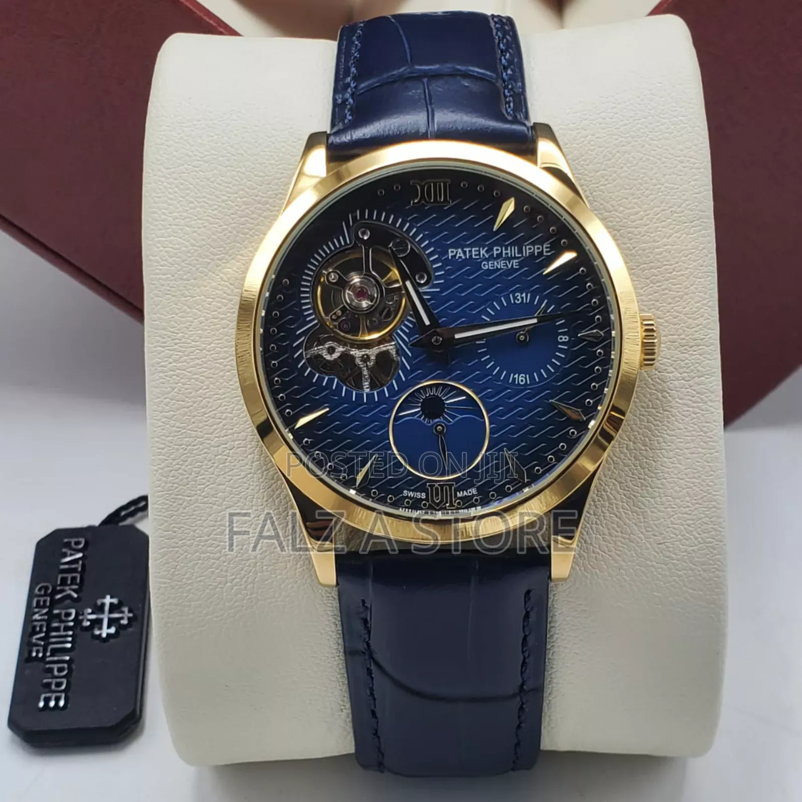 Patek Philippe Leather (Mechanical Movement)Wristwatch