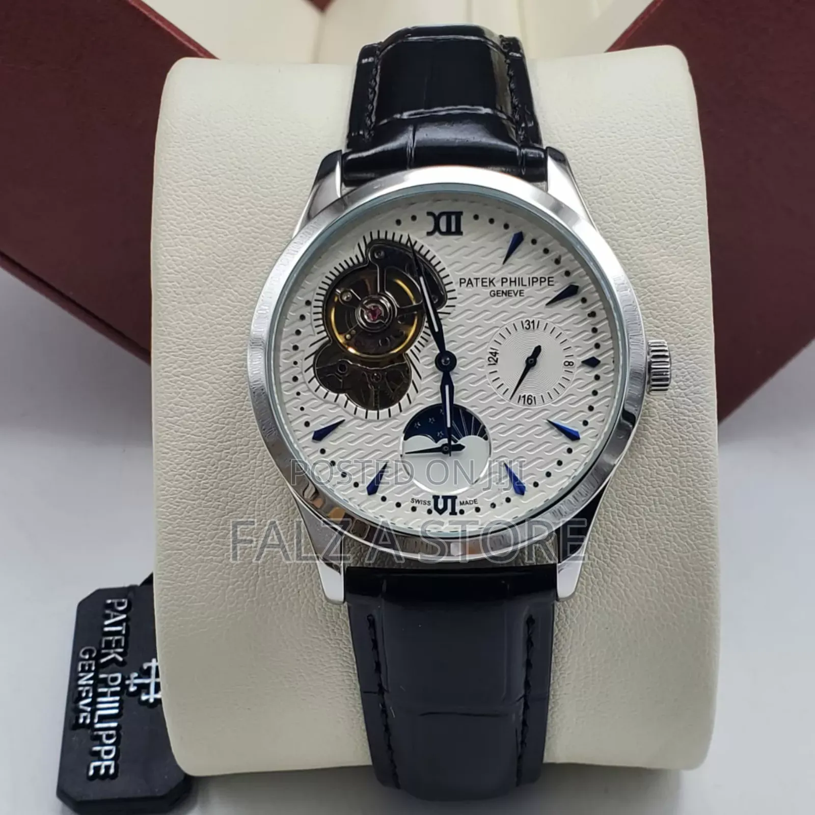 Patek Philippe Leather (Mechanical Movement)Wristwatch