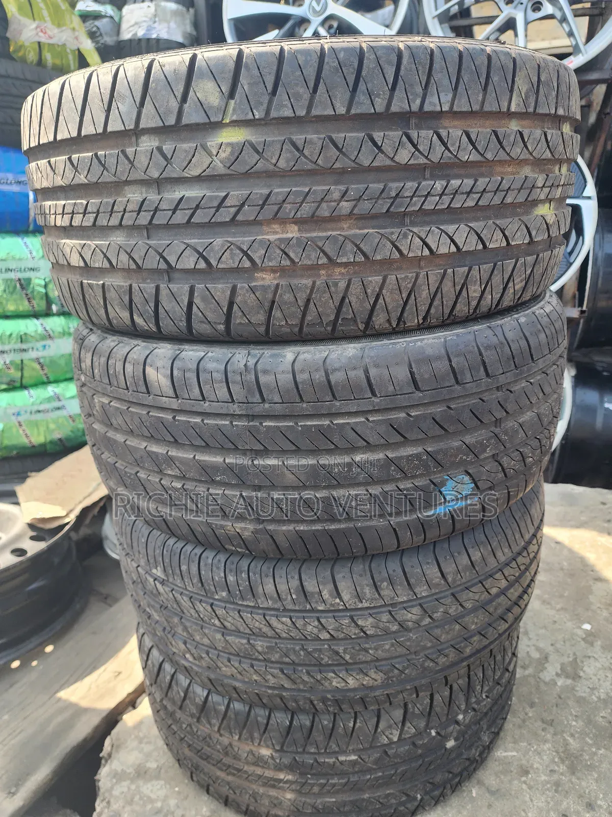 225/45r17 Tire With Current Date.