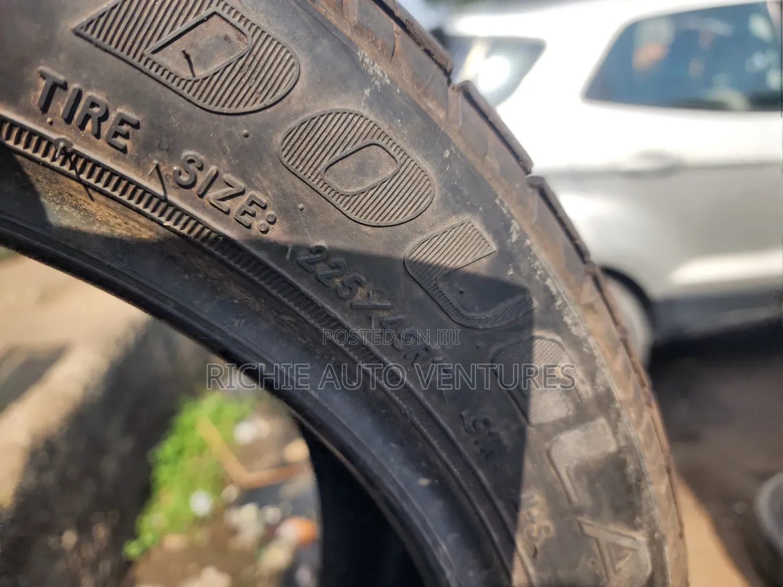 225/45r17 Tire With Current Date.