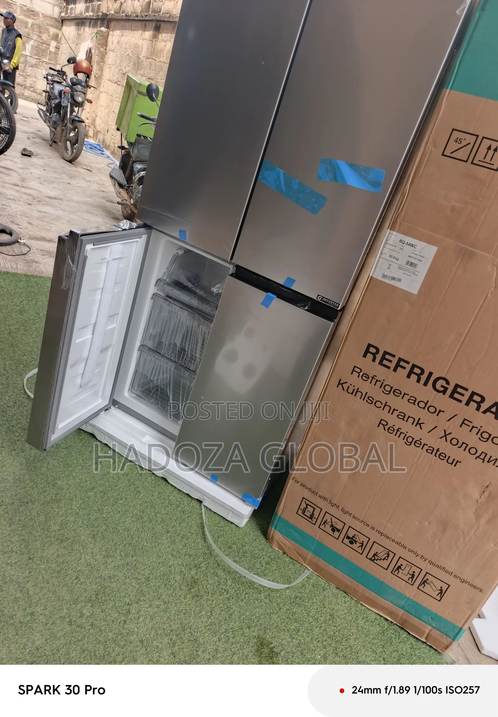 Hisense Rq-54wc Cross Door Home Refrigerator