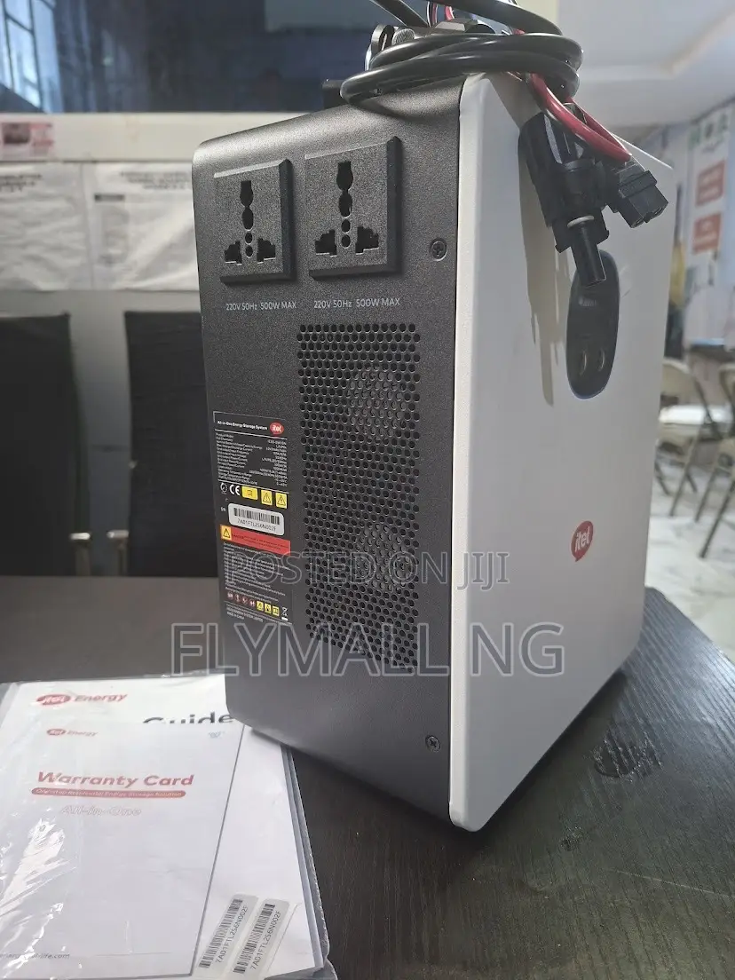 Promo Itel Power Tank 500w Solar Generator | 1kwh Lithium Battery