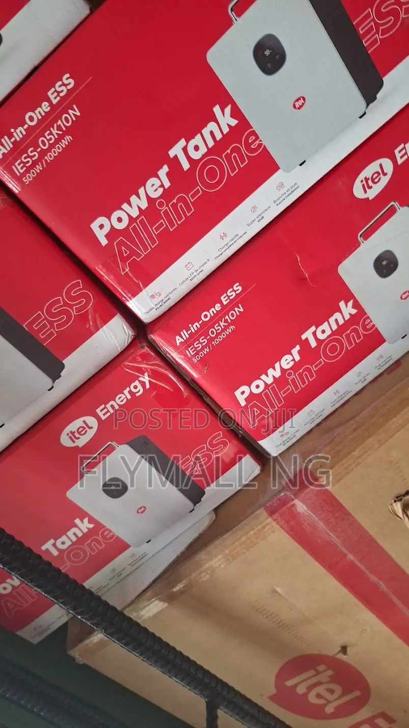 Promo Itel Power Tank 500w Solar Generator | 1kwh Lithium Battery