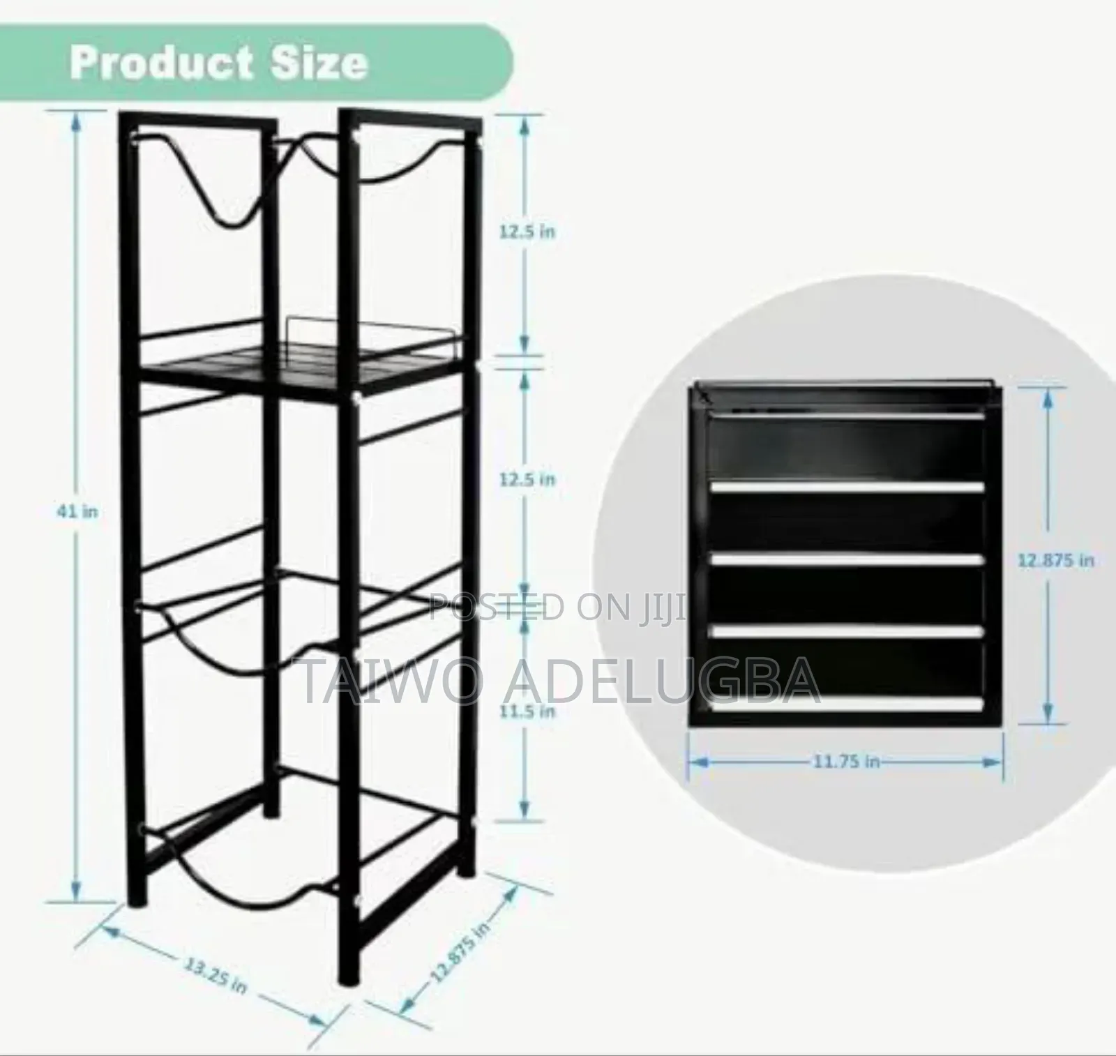 Water Dispenser Rack With Tap