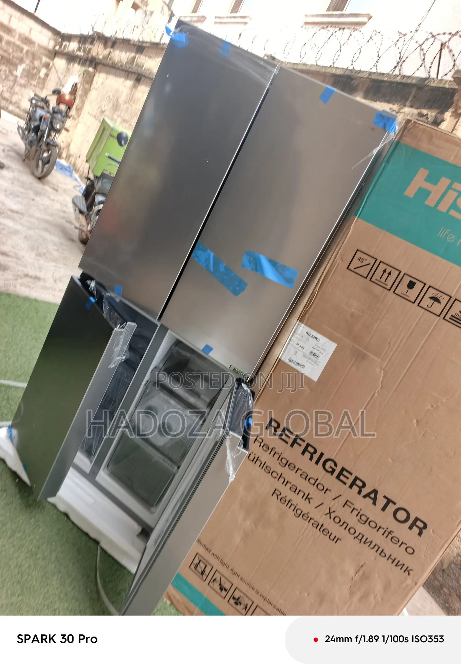 Hisense Cross Door Refrigerator System – 427l