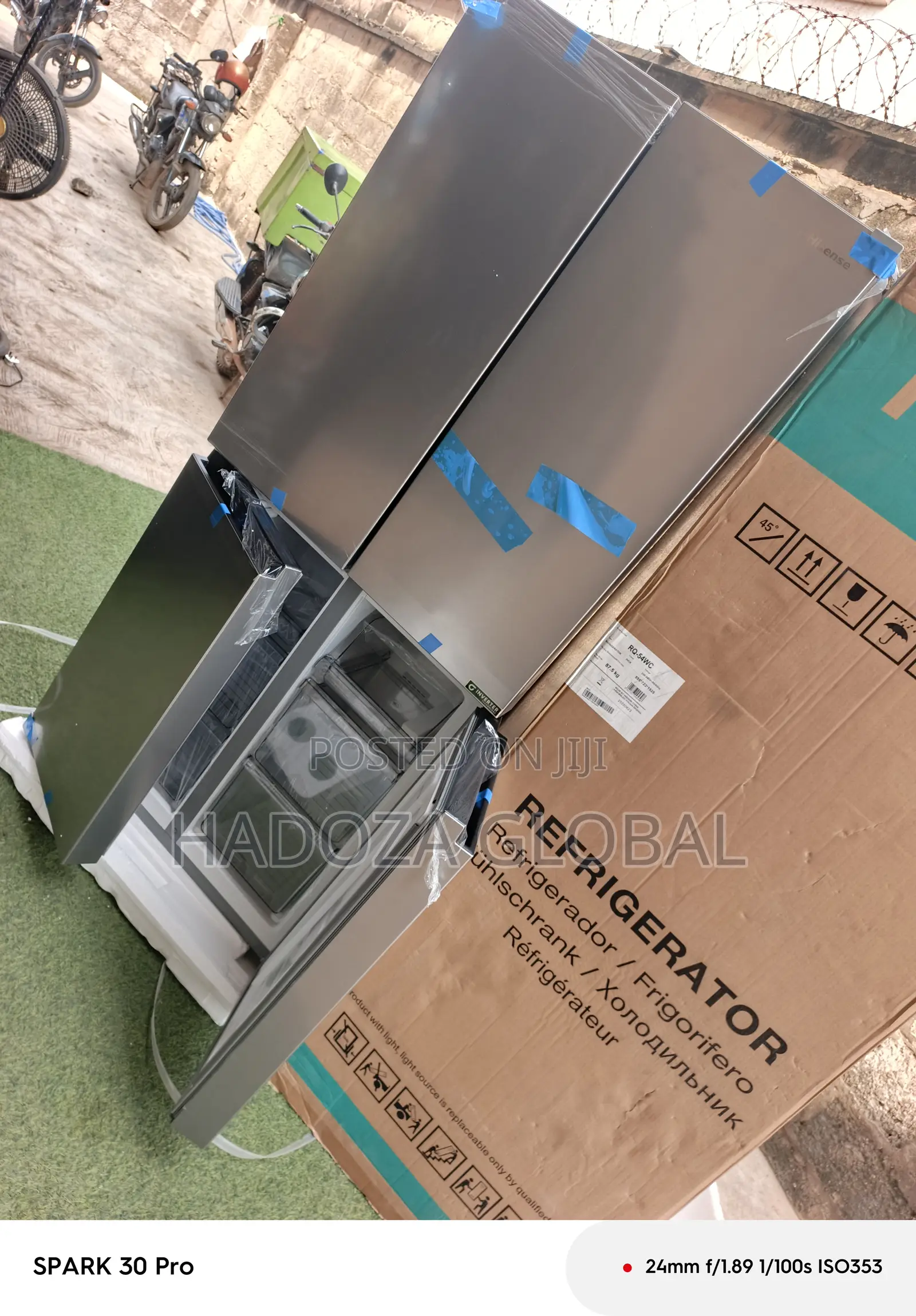 427 Liter Smart Storage Refrigerator | Hisense Rq-54wc