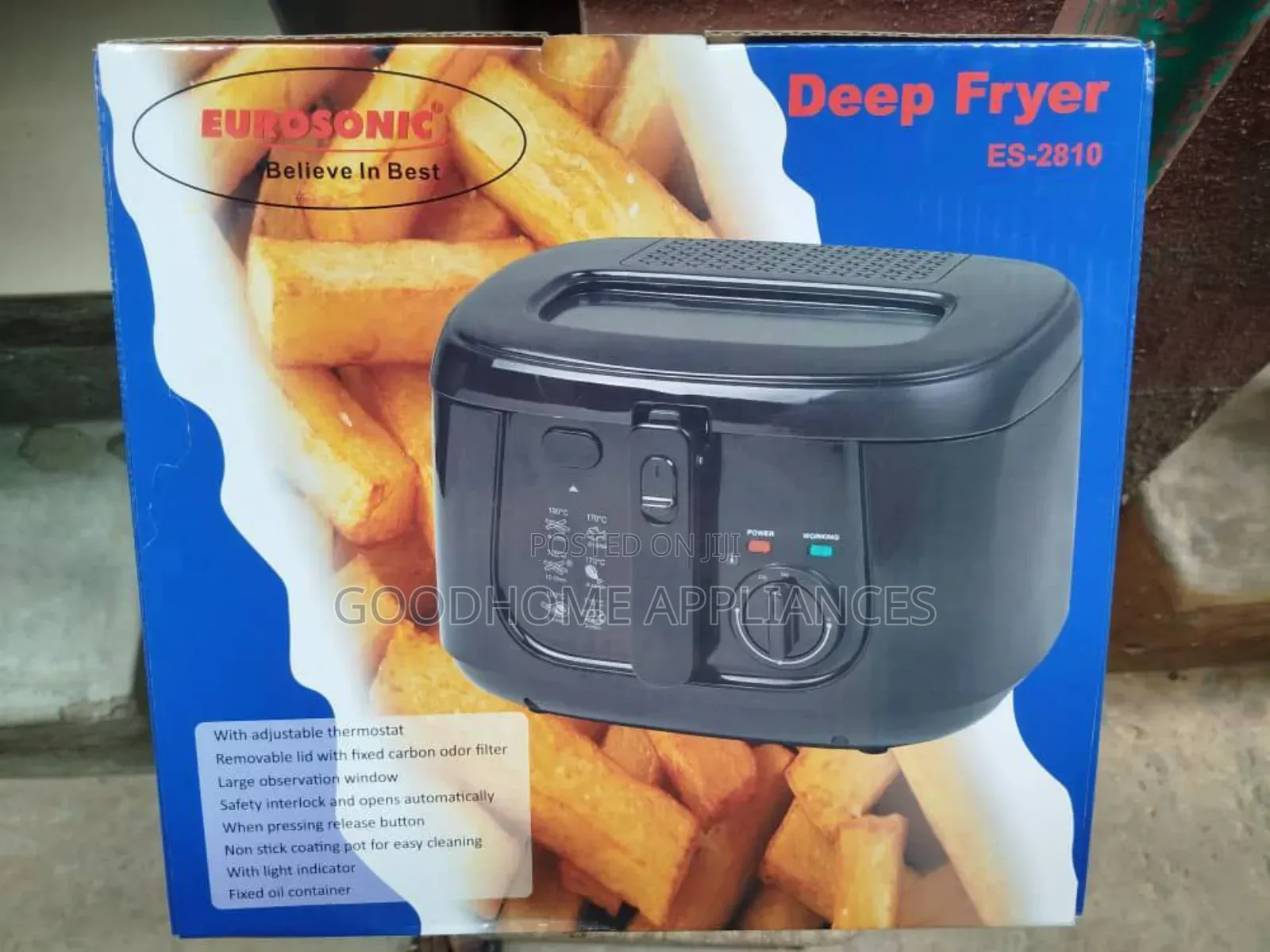 Eurosonic Deep Fryer