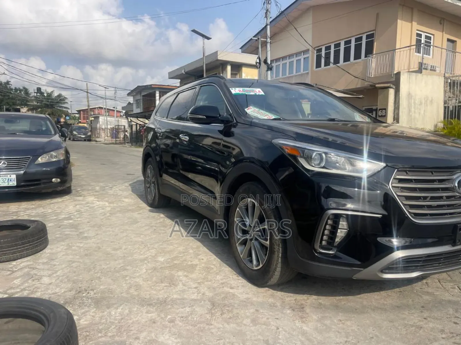 Hyundai Santa Fe Limited Ultimate AWD 2017 Black