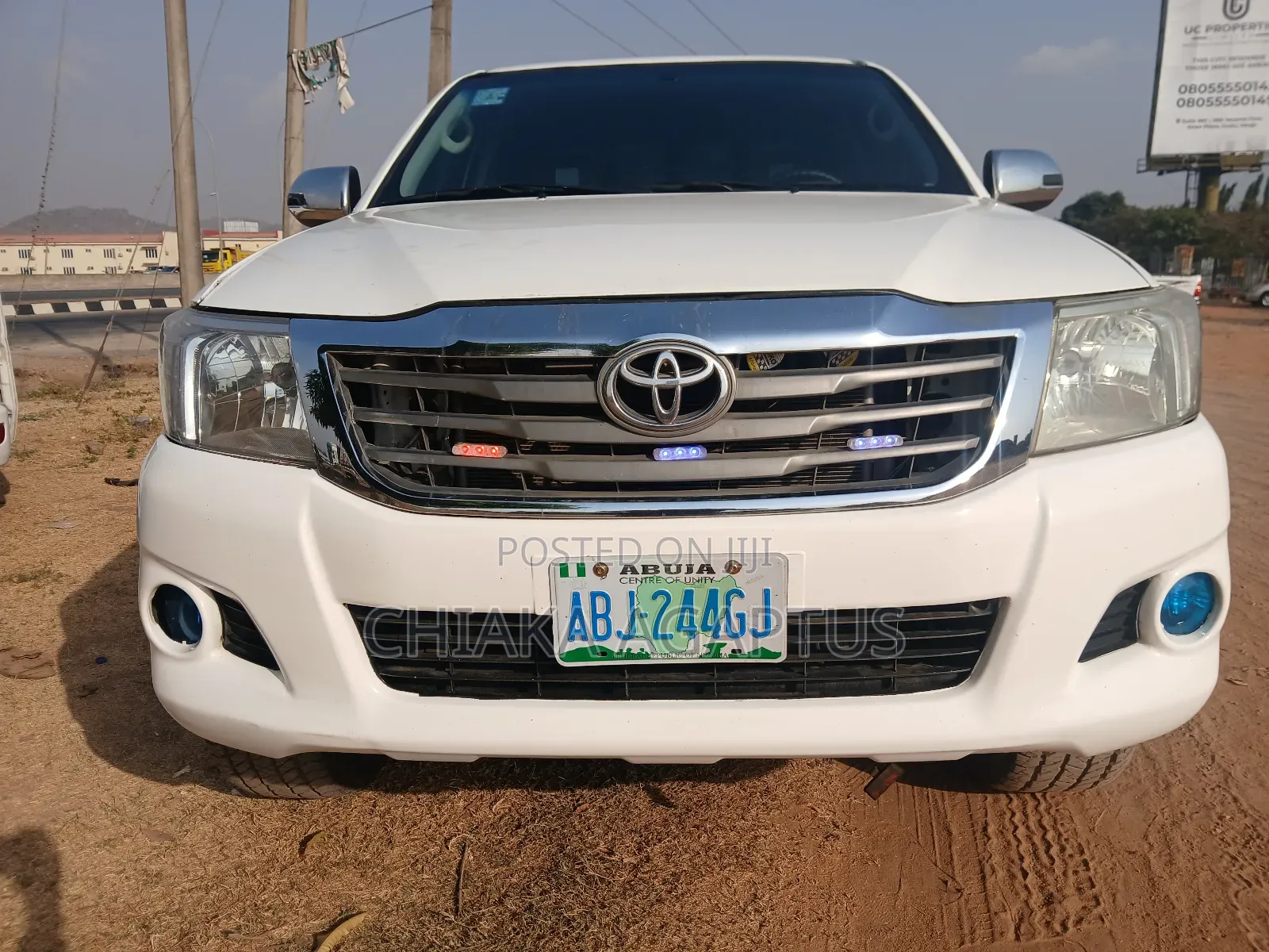 Toyota Hilux 2014 White