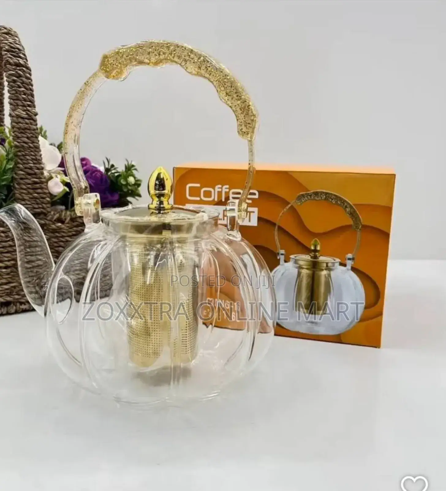Glass Tea/Coffee Pot