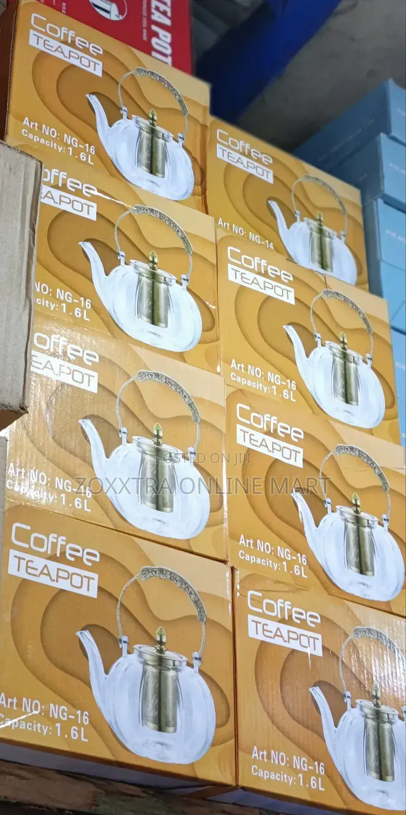 Glass Tea/Coffee Pot