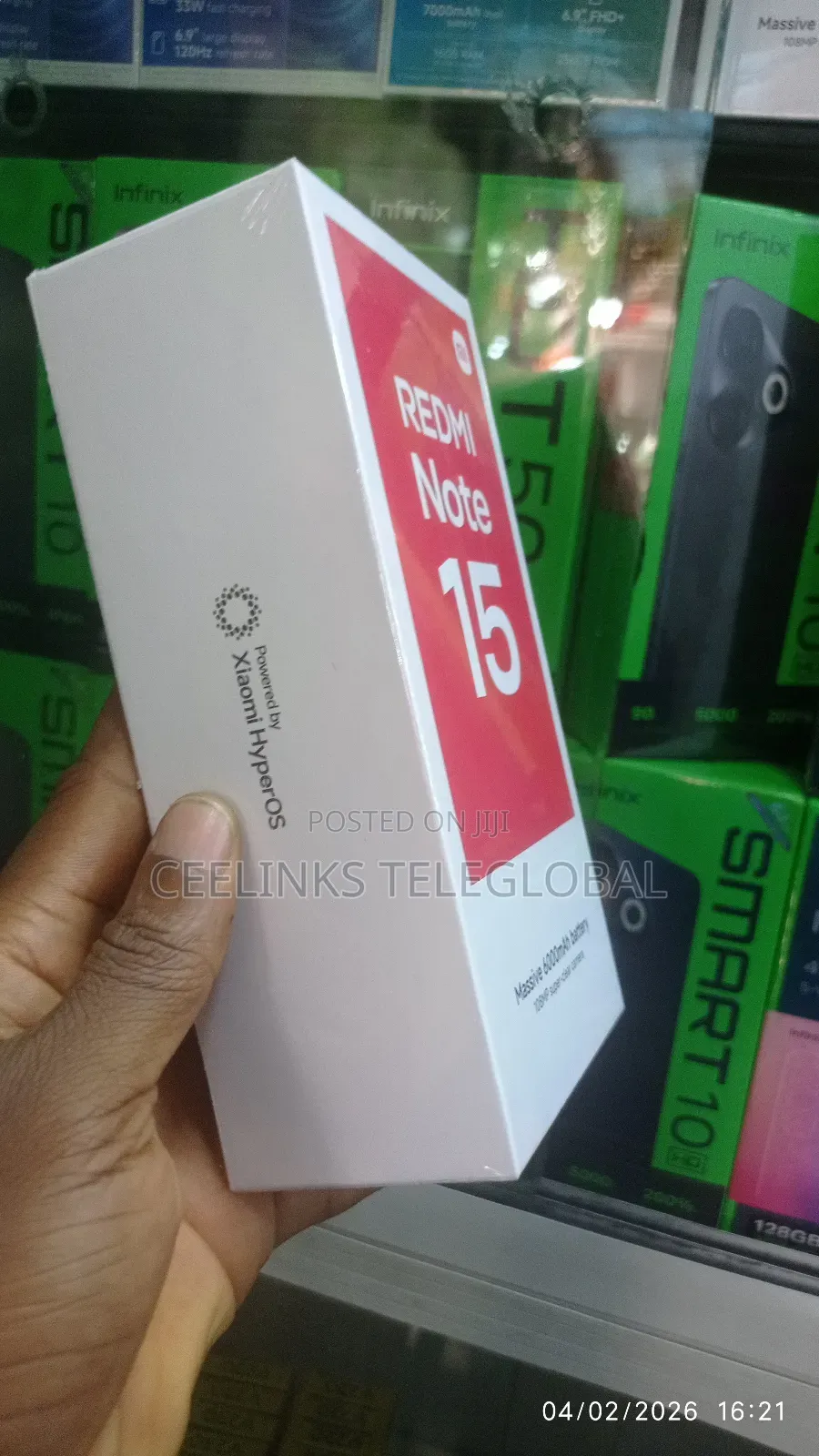 New Xiaomi Redmi Note 15 128 GB Blue