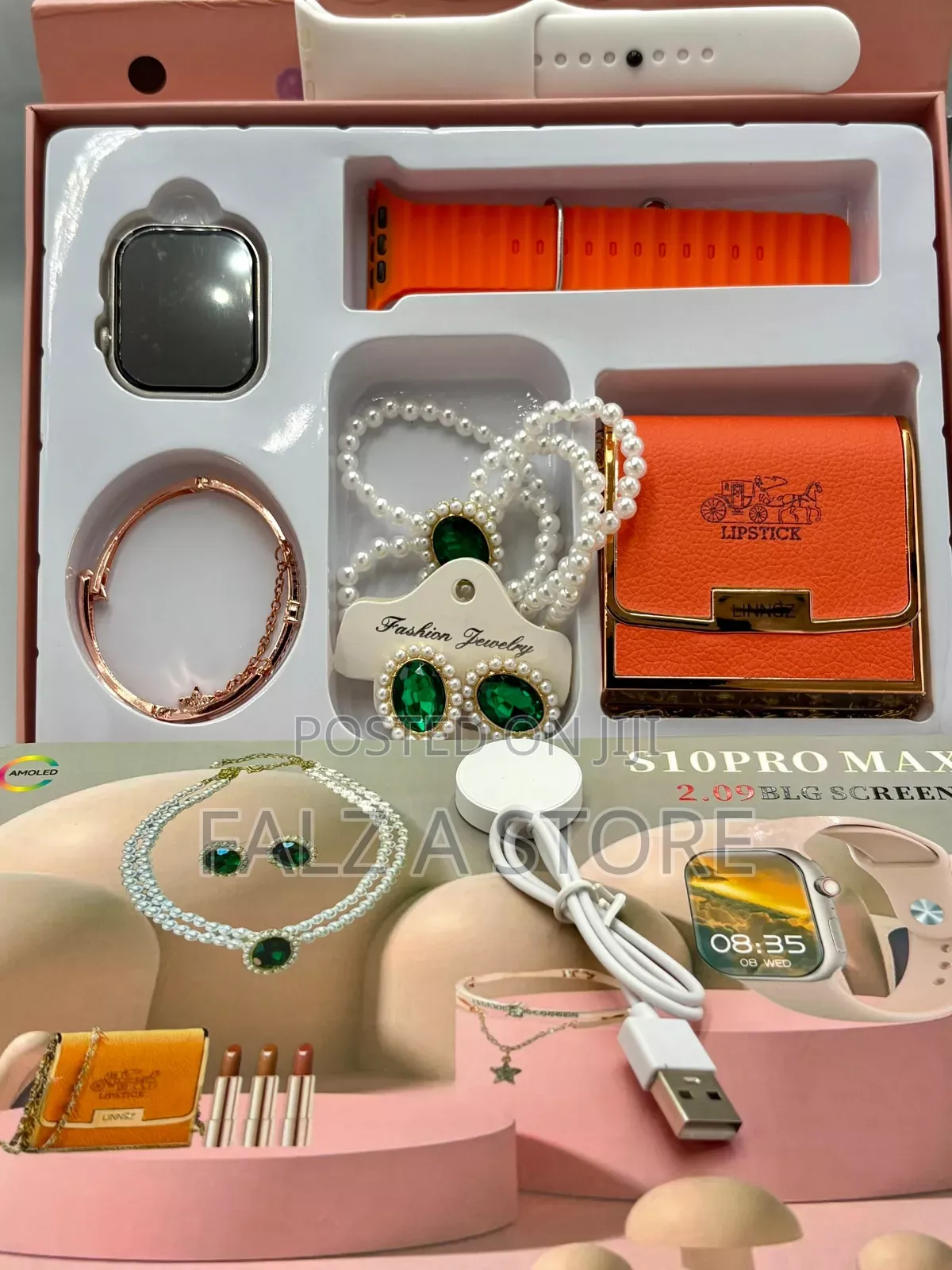 Valentine's Special Gift (Smartwatch With Accessories)