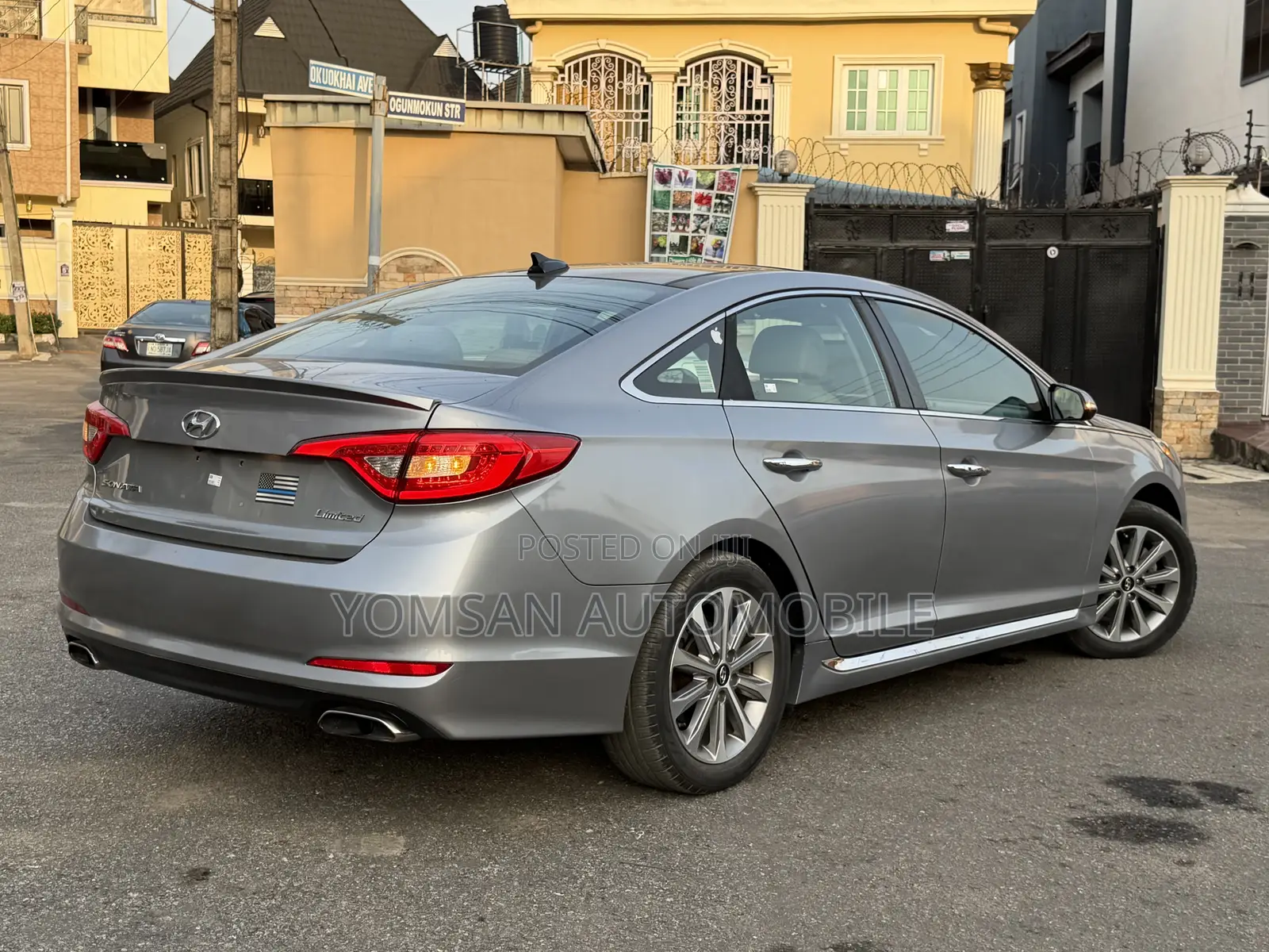 Hyundai Sonata Limited 2.0T Seban (2.0L 4cyl 6A) 2016 Silver