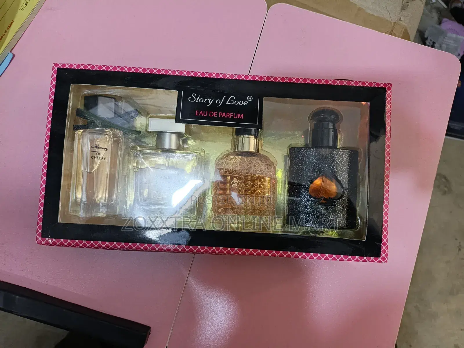 Story of Love 4pc Perfume Set Valentine Gift