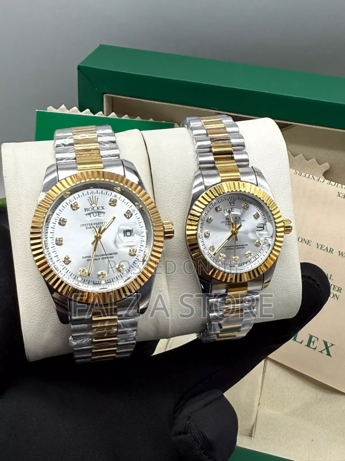 Rolex Chain Wristwatch (Quartz Movement)