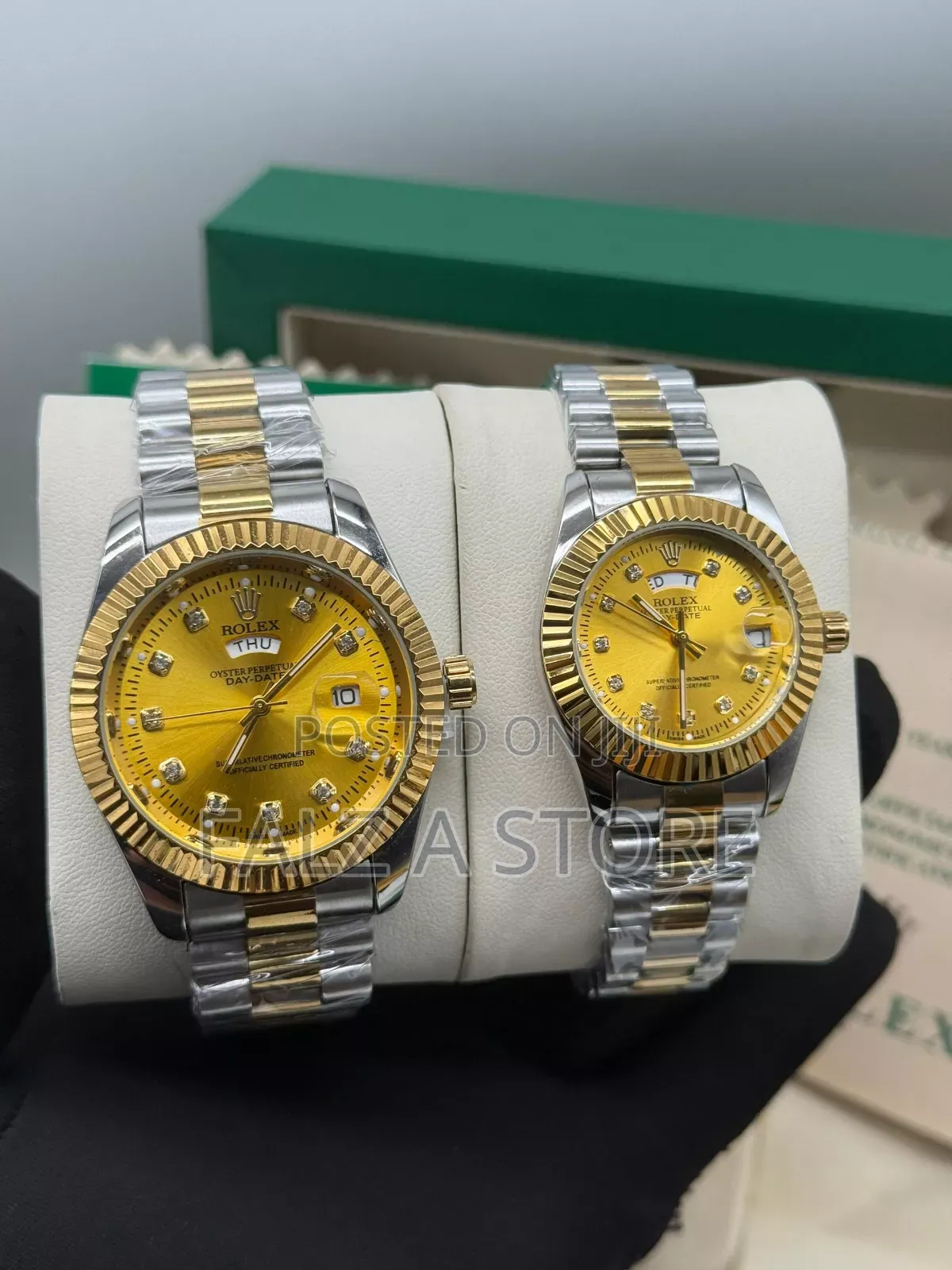 Rolex Chain Wristwatch (Quartz Movement)