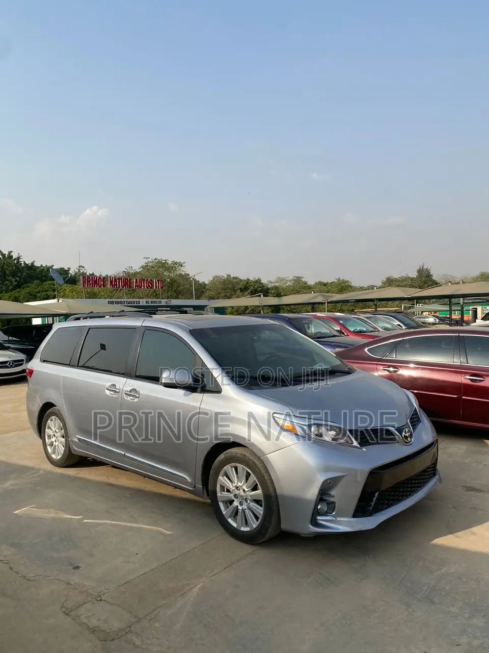Toyota Sienna Limited 7 Passenger (3.5L 6cyl 8A) 2017 Silver