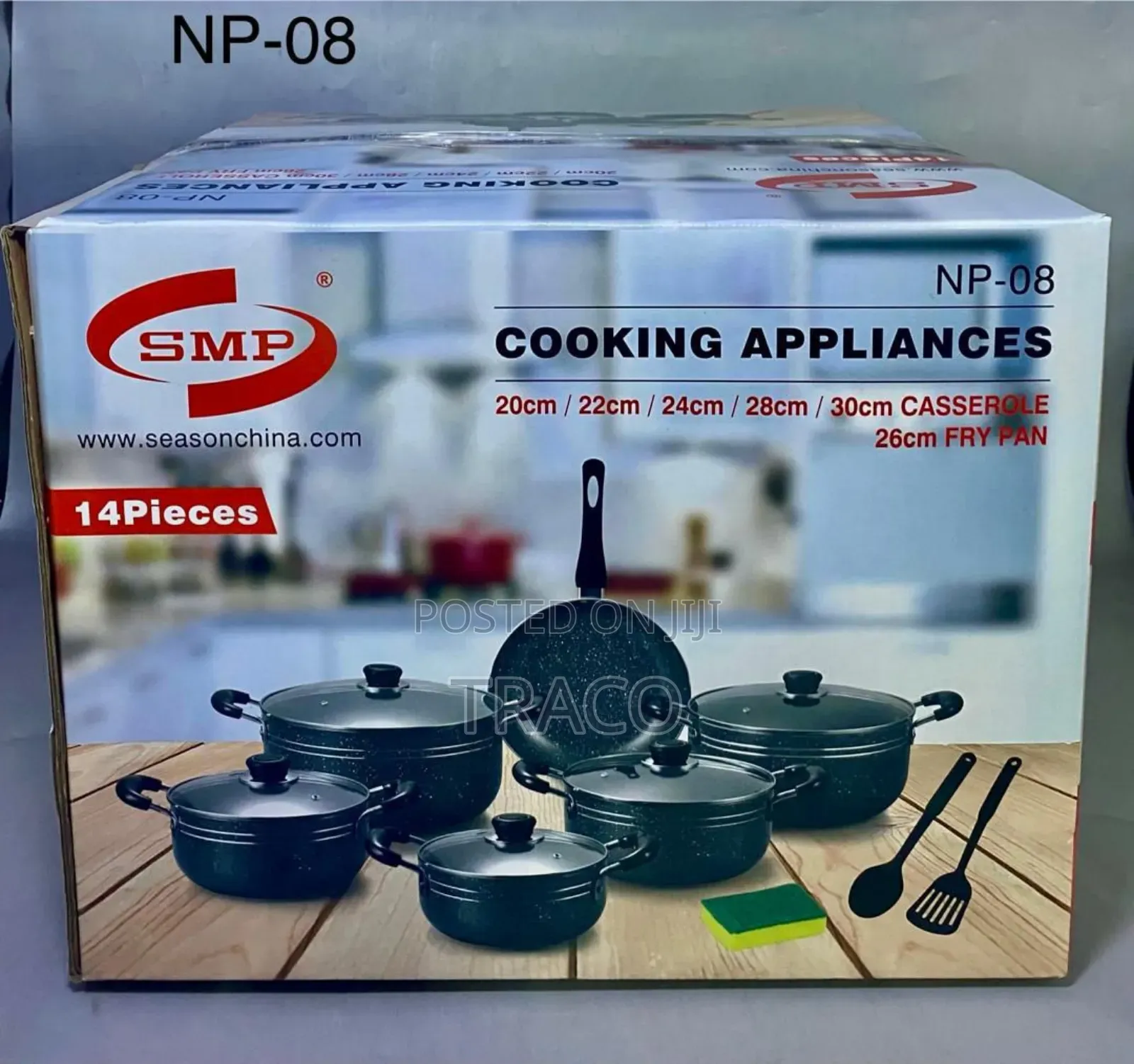 SMP 14pcs Cookware Np-08