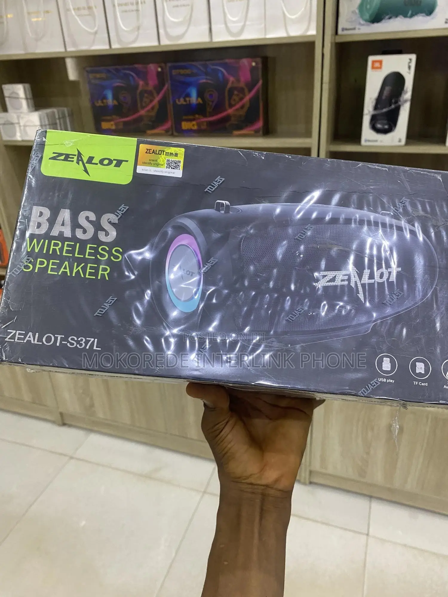 Zealot S37 Mp3 Player