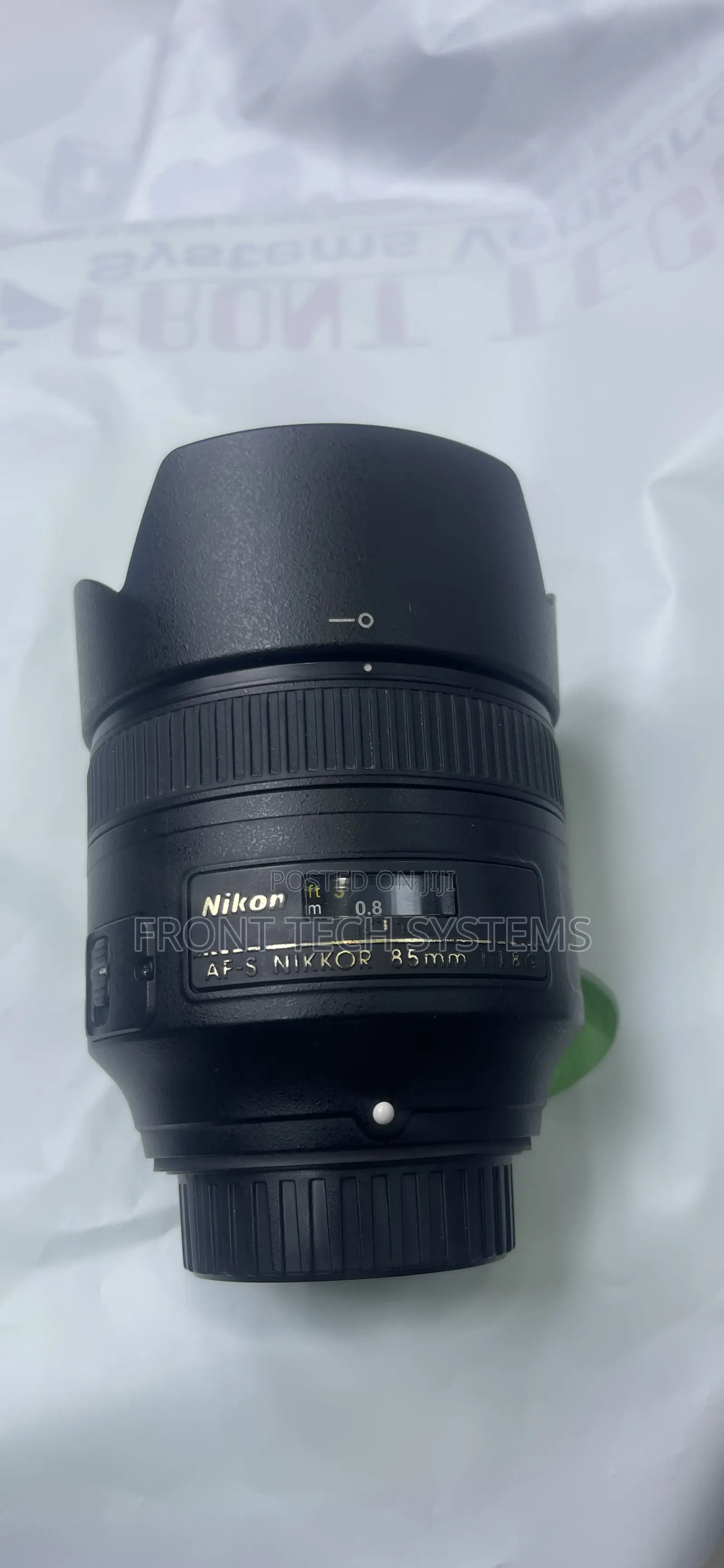 Nikon Lens 85mm F1.8g as F