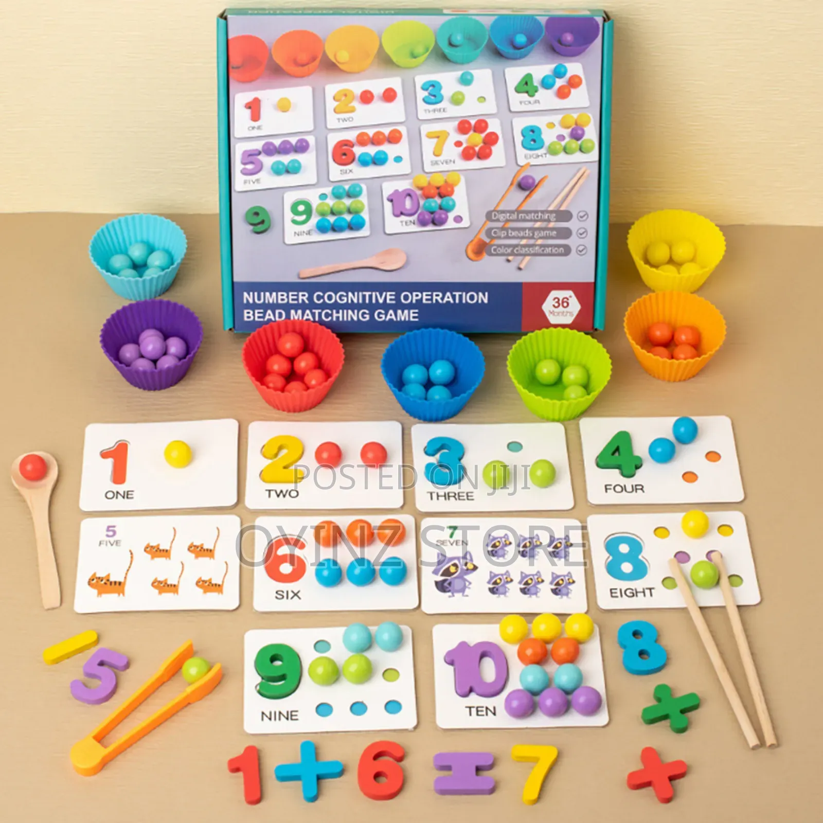 Bead Matching Game for Kid's