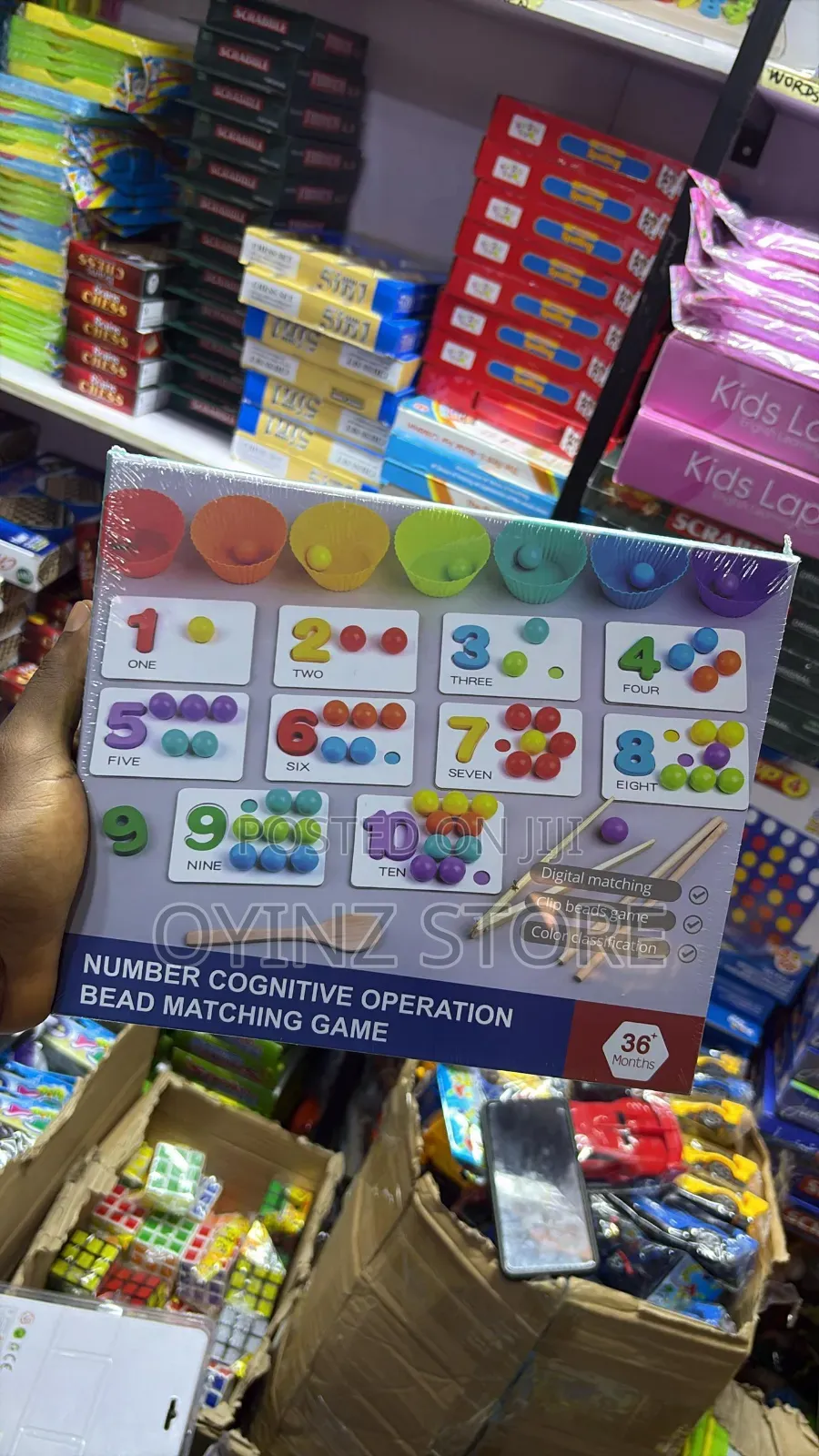 Bead Matching Game for Kid's