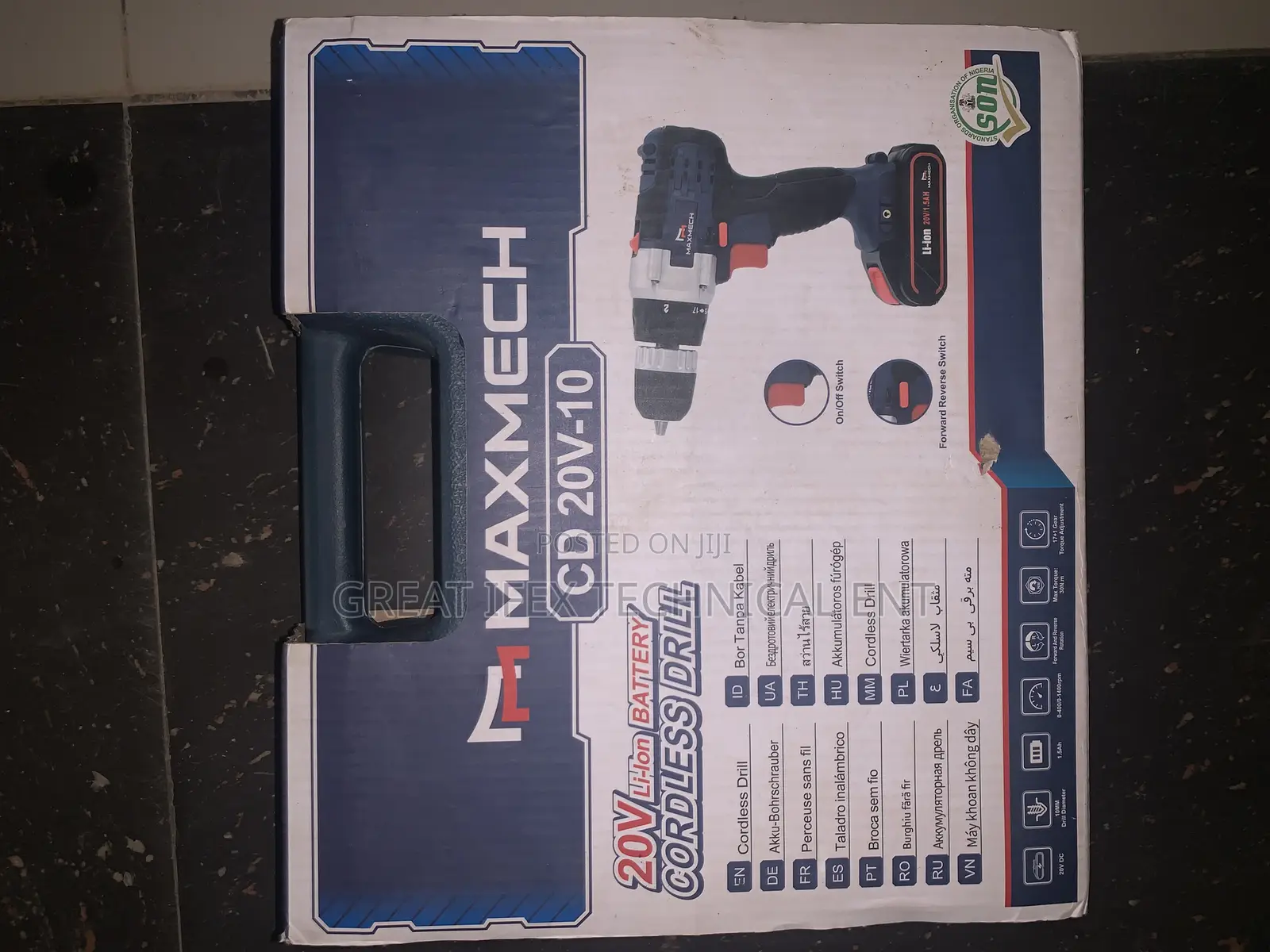 20v Maxmech Cordless Drill