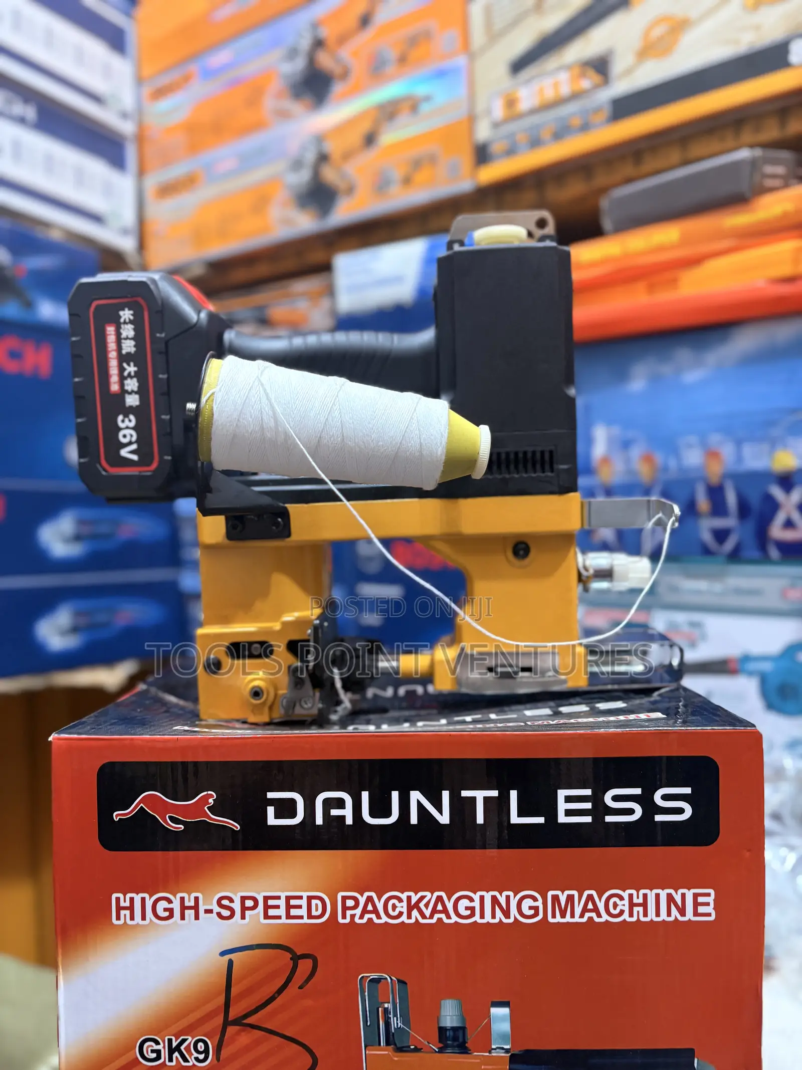 Cordless Portable Bag Closer or Bag Sewing Machine.