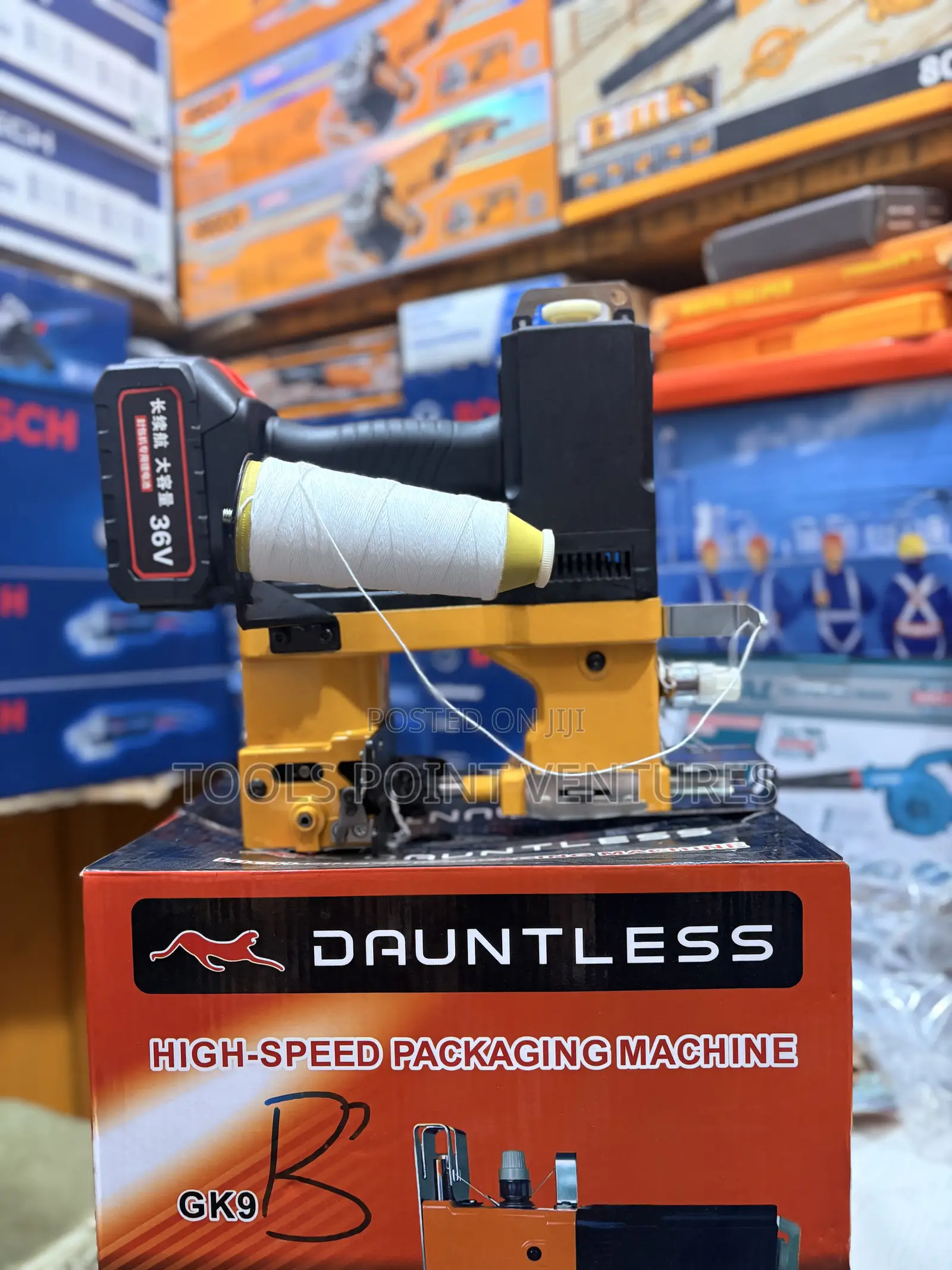 Cordless Portable Bag Closer or Bag Sewing Machine.