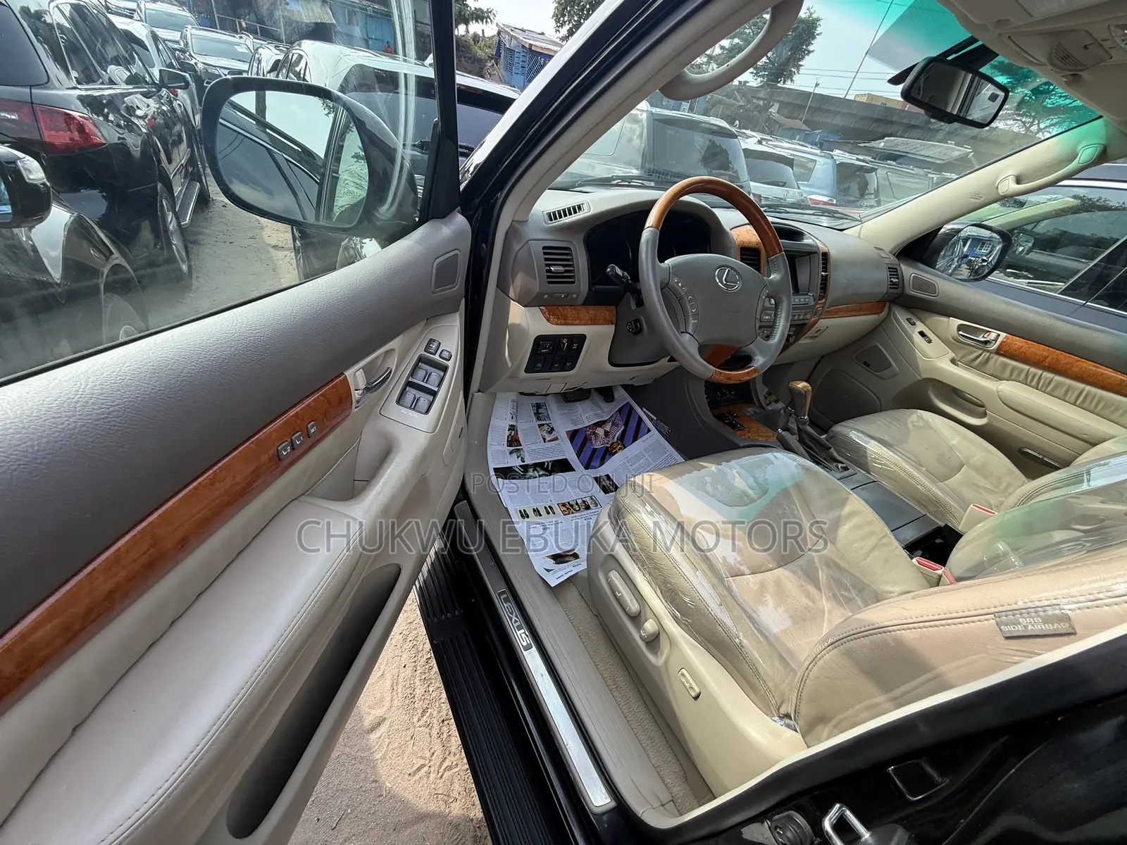 Lexus GX 470 Sport Utility 2007 Black